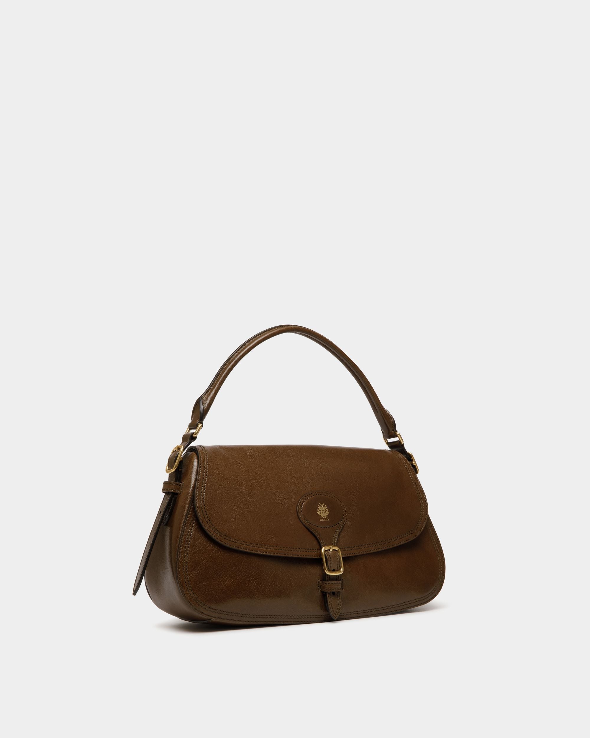 Bally Global - Sac D’épaule Beckett En Cuir Marron Glacé - Marron