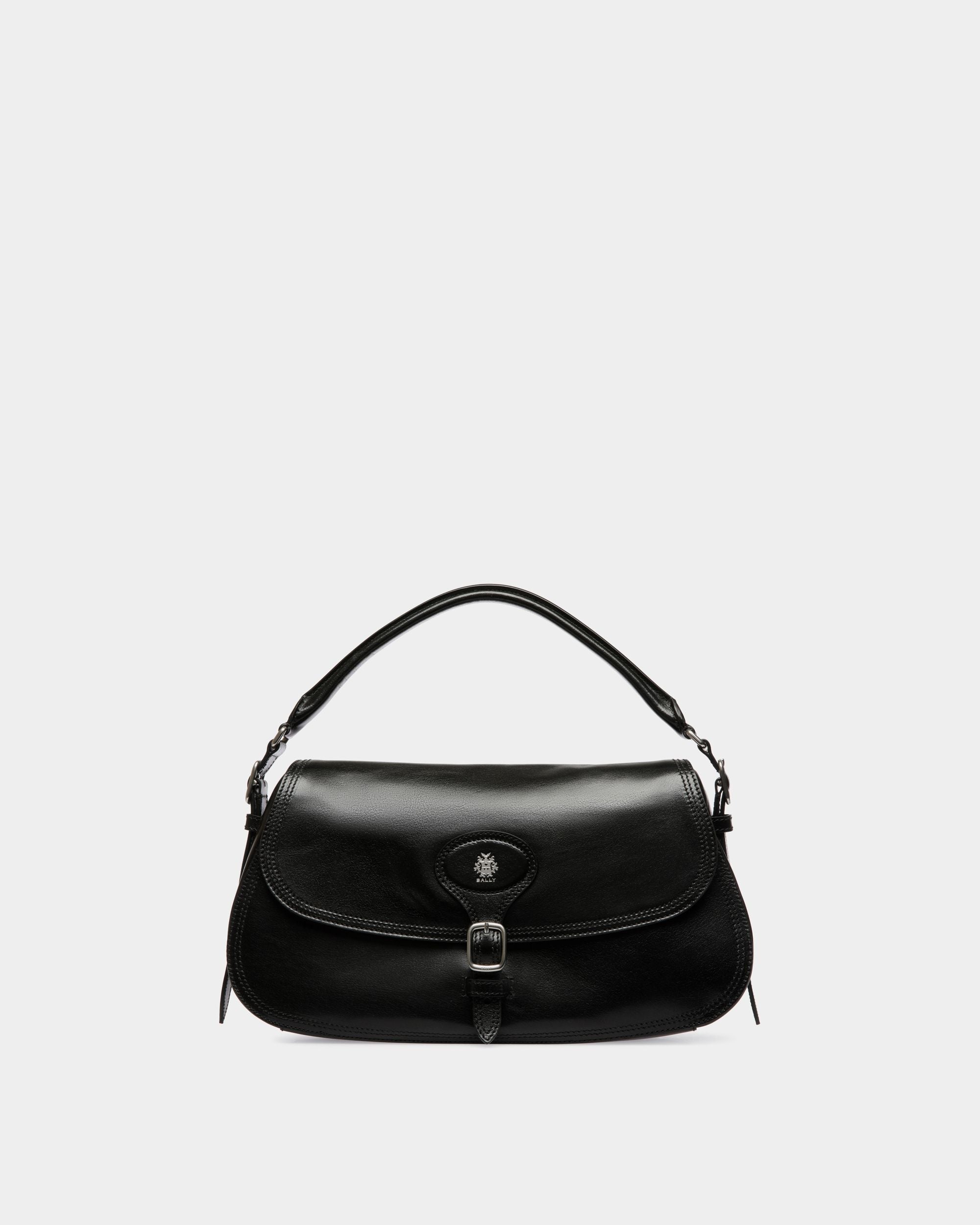 Bally Global - Bolso De Hombro Beckett De Piel Negra - Negro