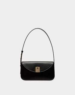 Petit Sac D'épaule Ollam En Cuir Noir