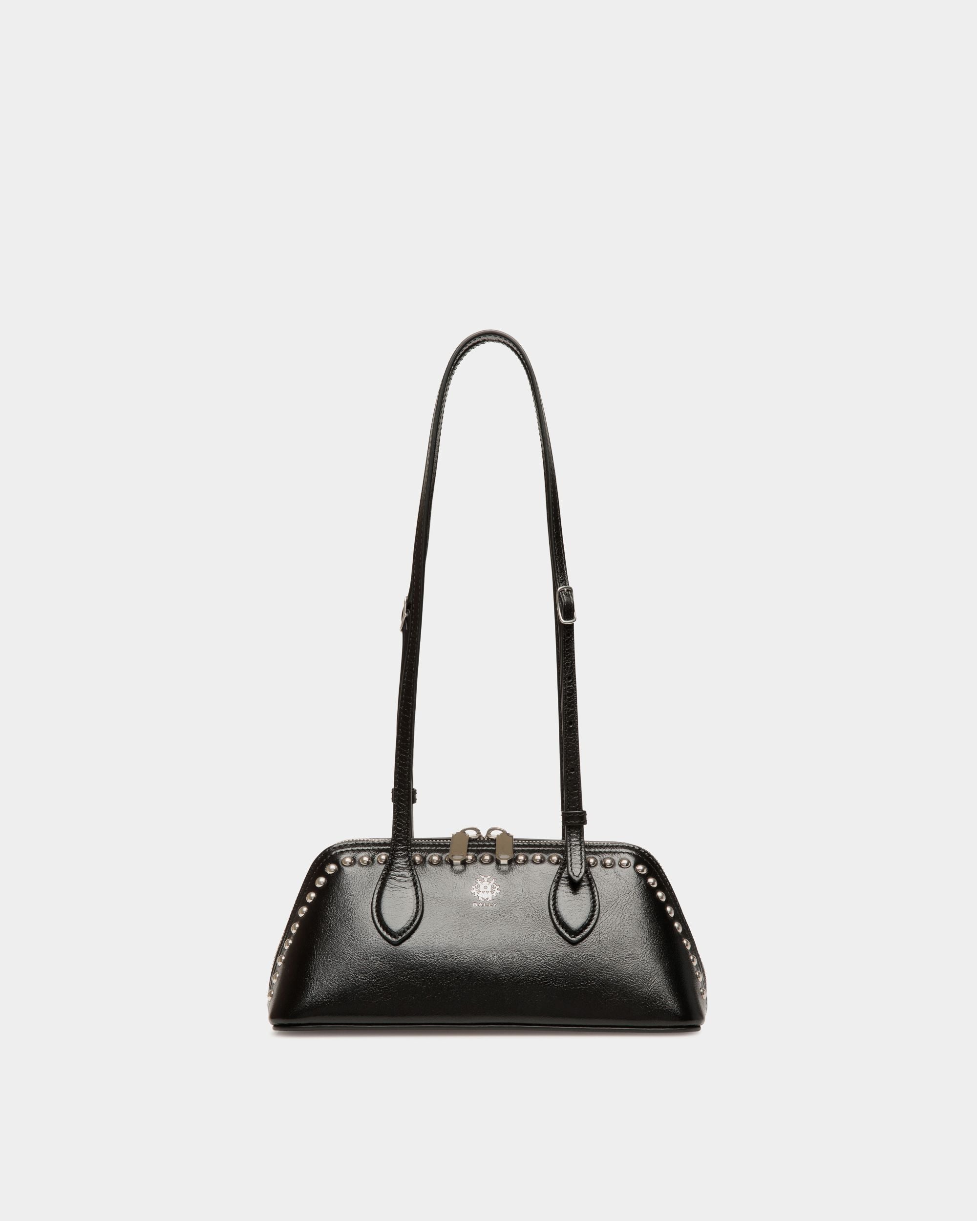 Bally Global - Ray Minibag in Black Leather With Studs - Black