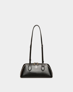 Ray Minibag in Black Leather With Studs