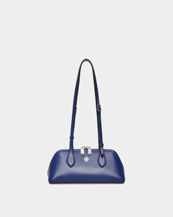Ray Minibag in Blue Leather