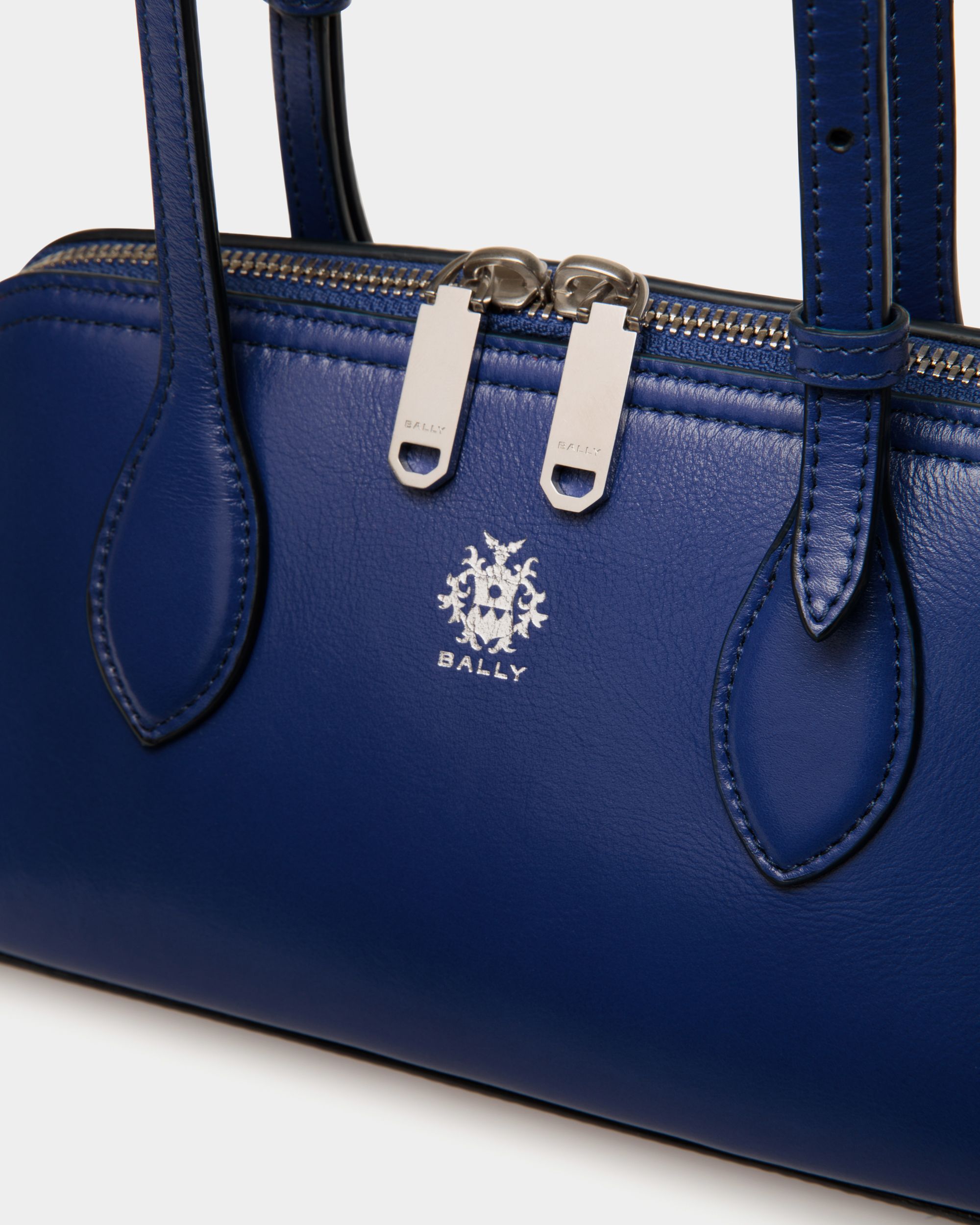 Bally Global - Ray Minibag in Blue Leather - Blue