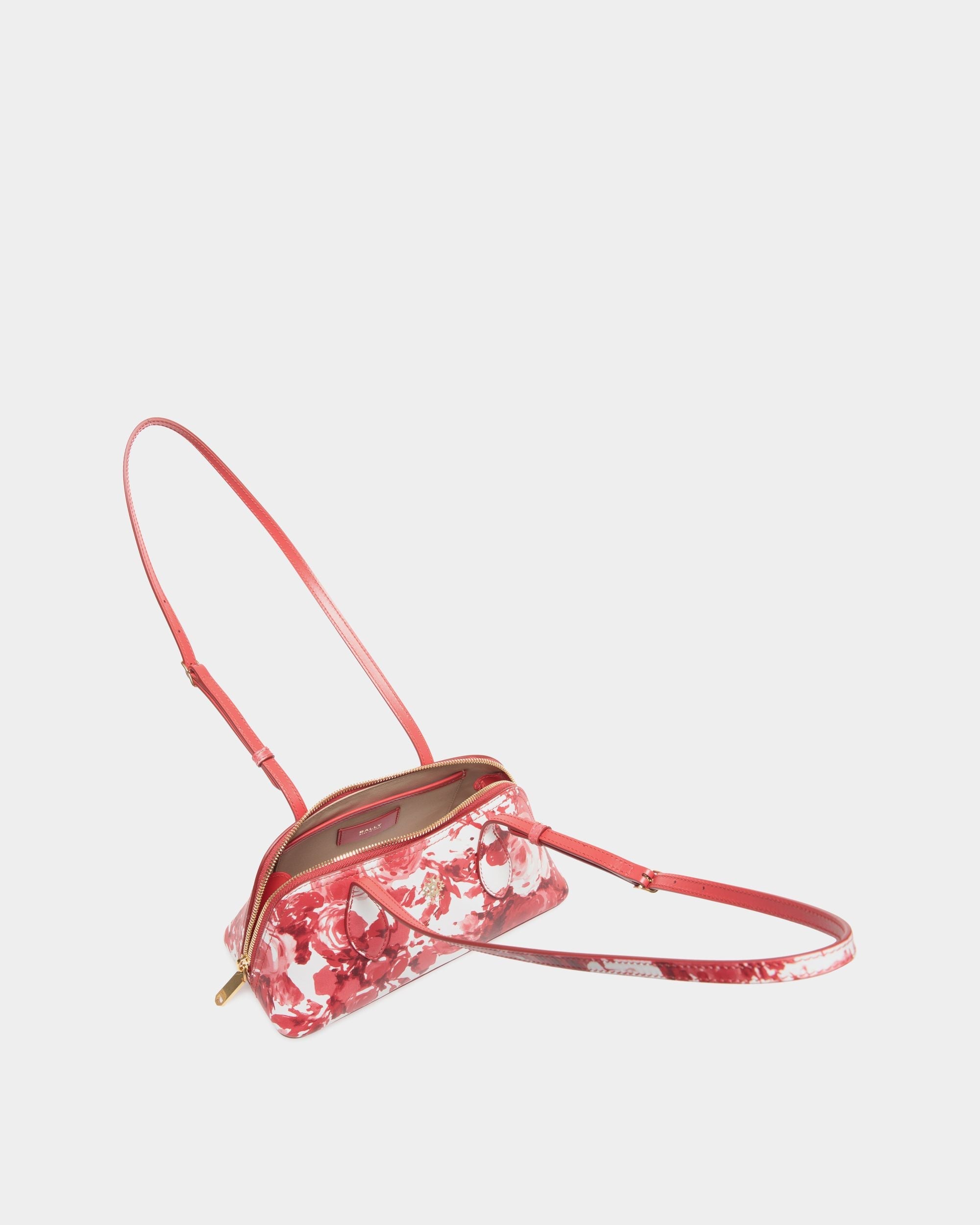 Bally Global - Ray Minibag in Rosengarten Print Leather - Red