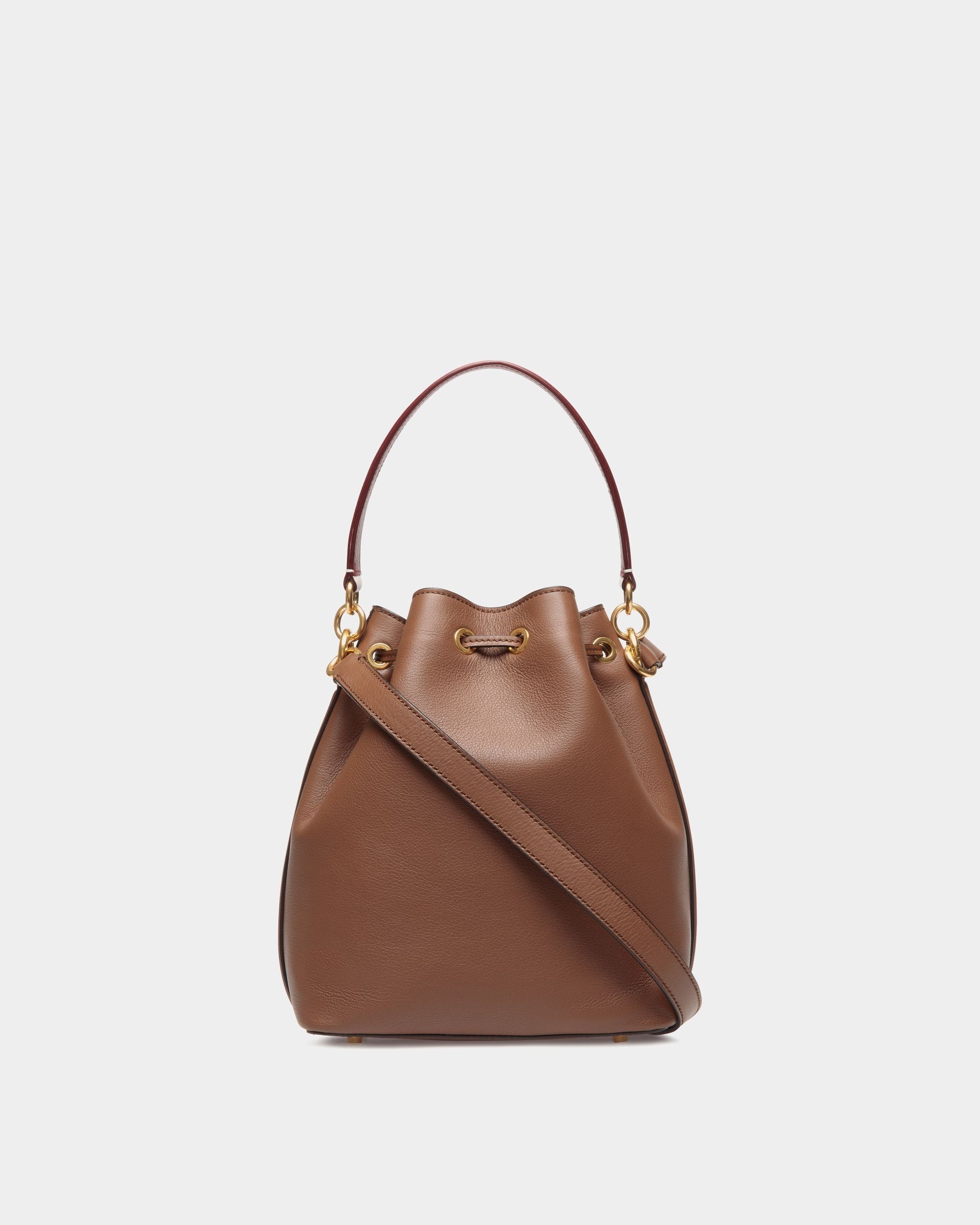 Bally Global - Code Bucket Bag In Brown Leather - Brown