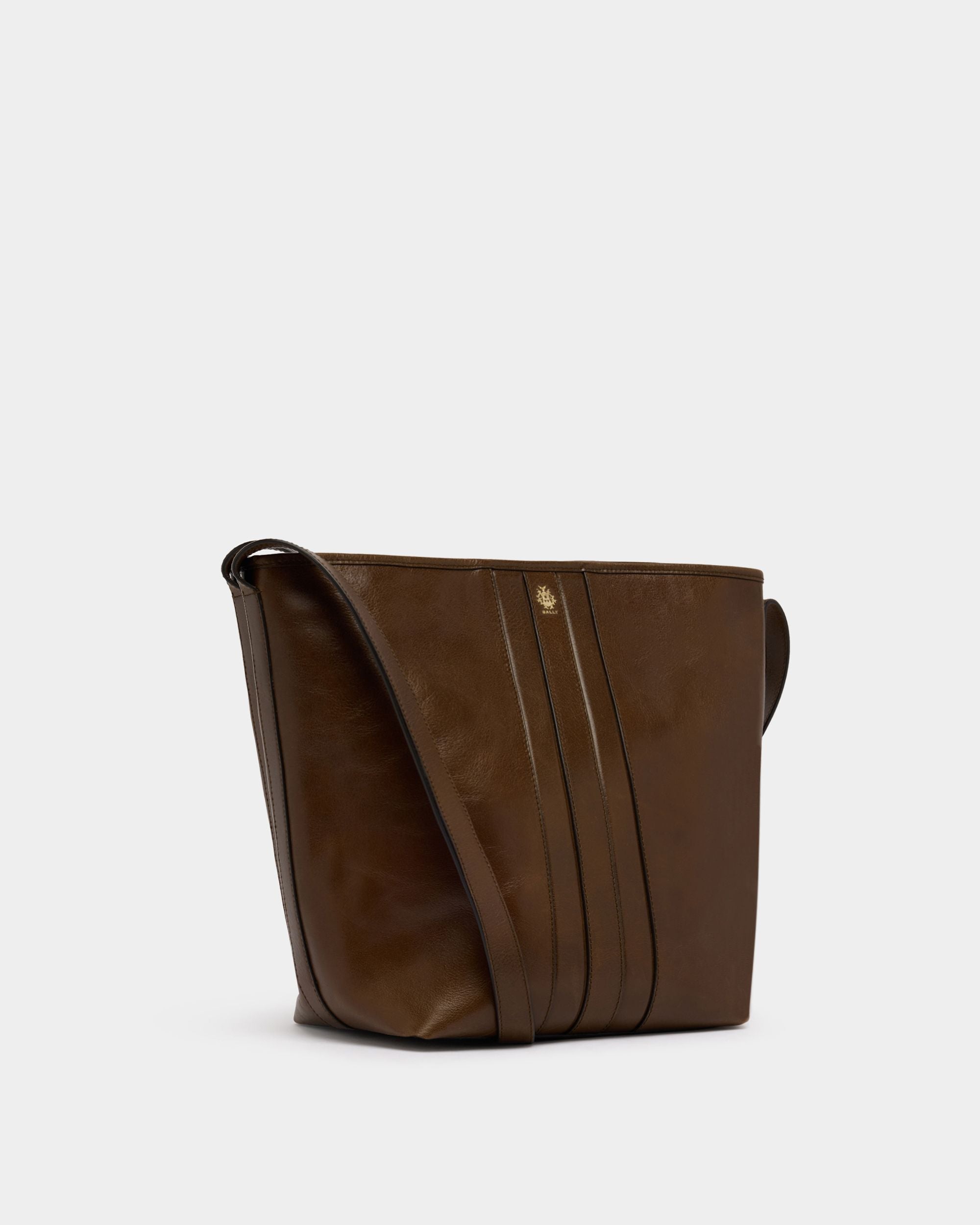 Bally Global - Signature Bucket Bag in Brown Leather - Brown