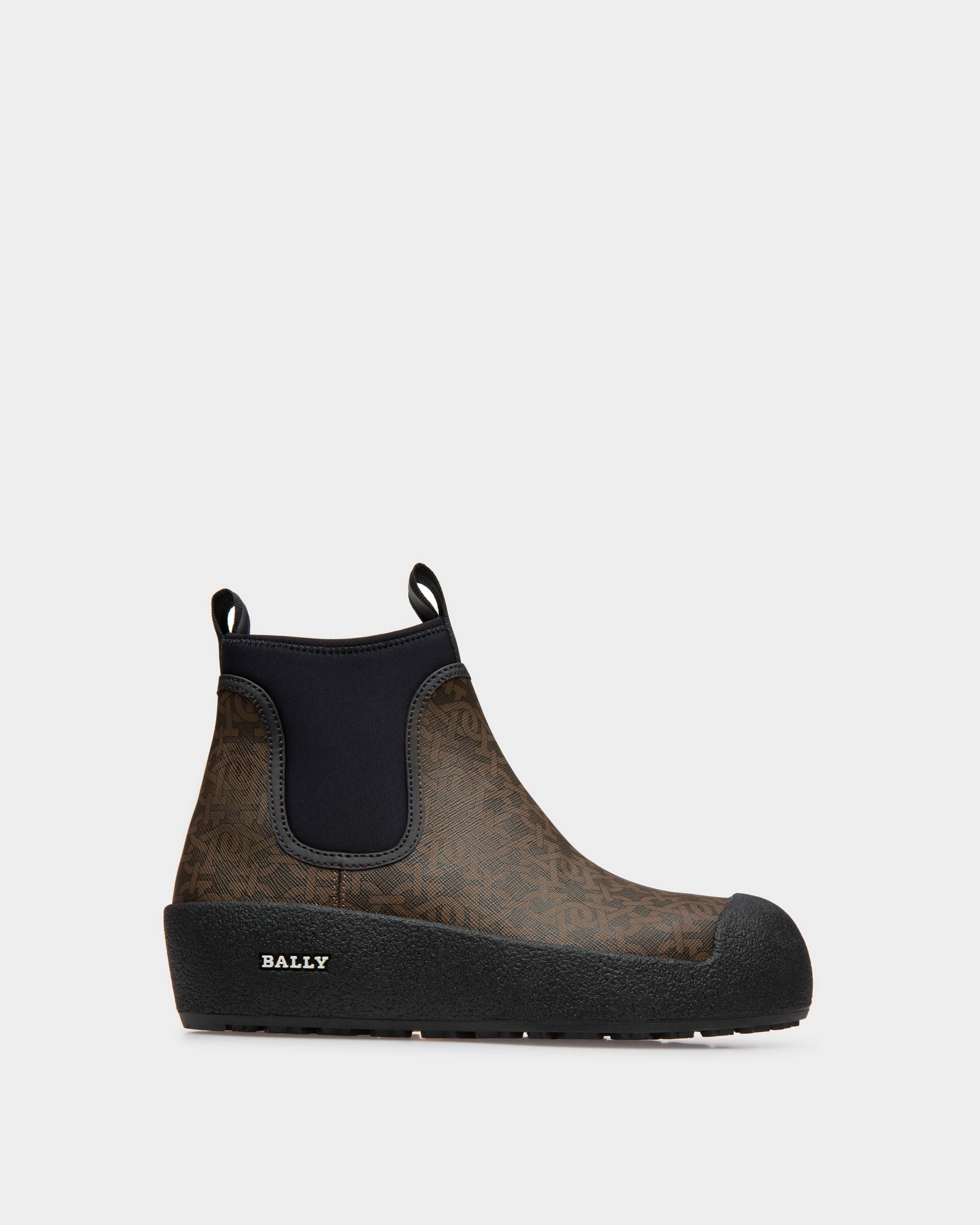 Bally Global - Gadey Bottines Tpu En Brun - Multicolore