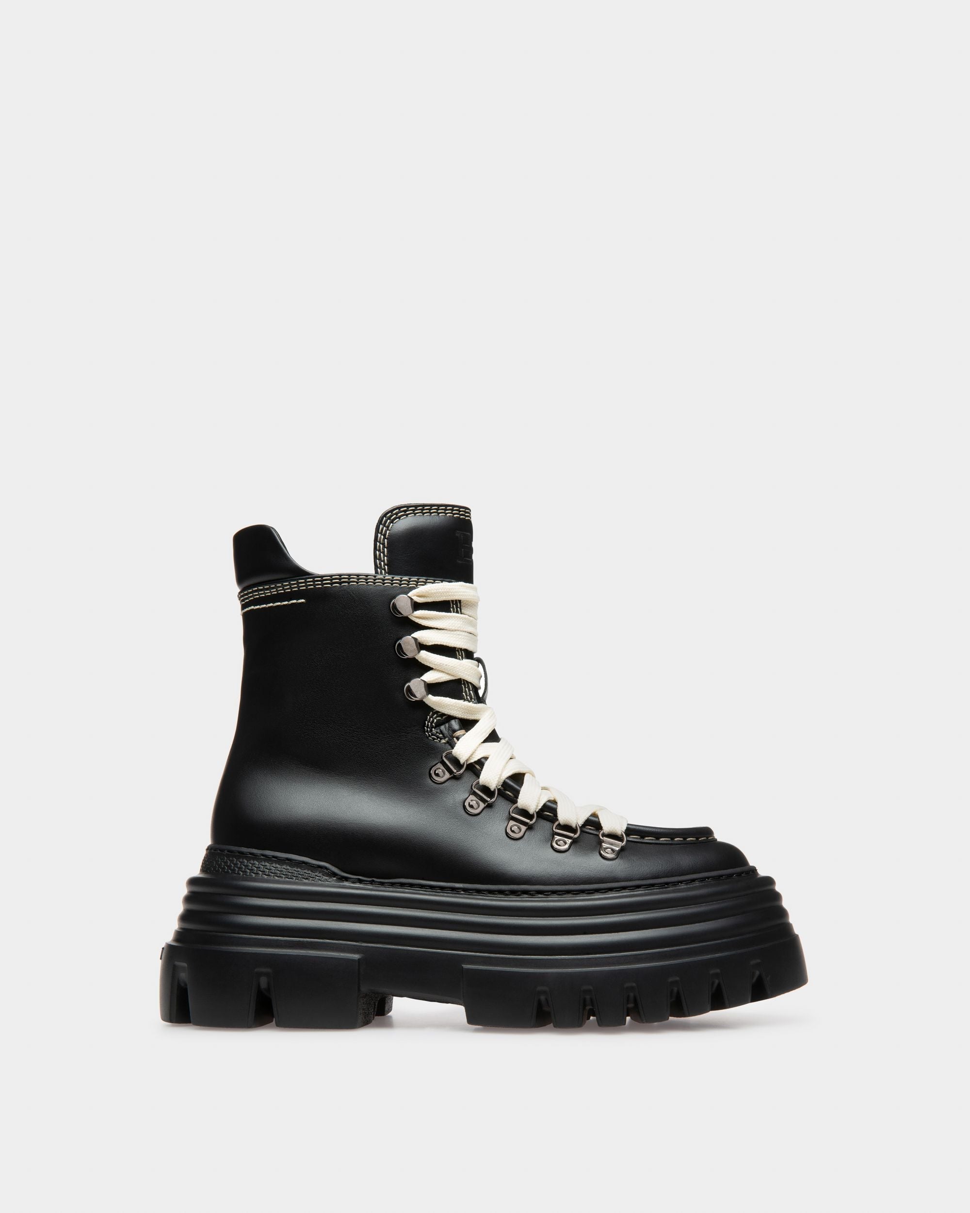 Bally Global - Graciella Leather Booties In Black - Black