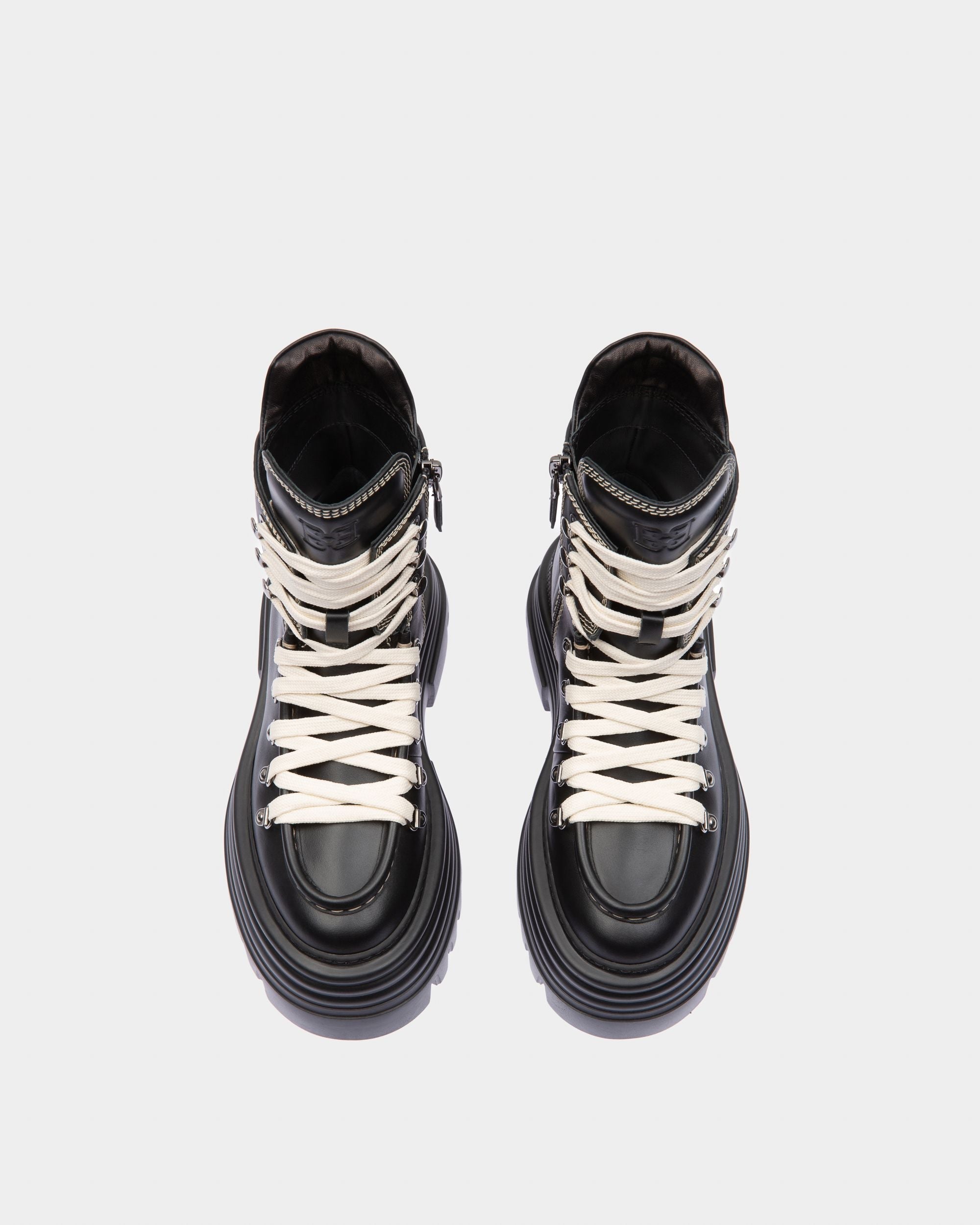 Bally Global - Graciella Leather Booties In Black - Black
