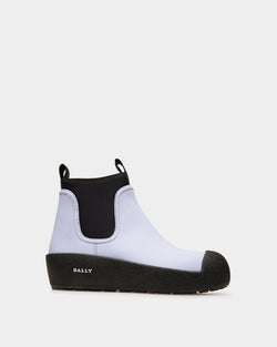 Gadey De Piel Y Goma En Lila Y Negro