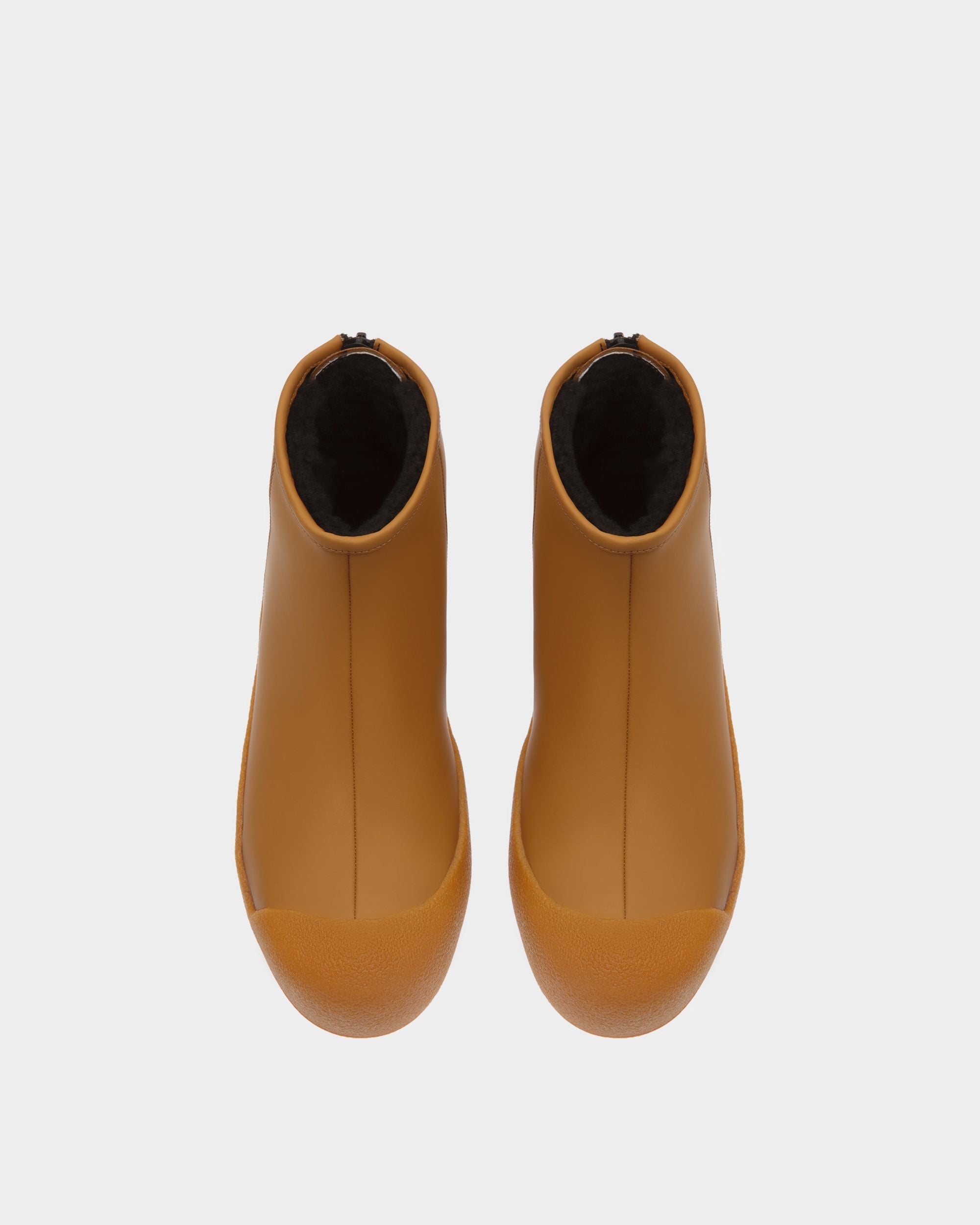 Bally Global - Bernina Leather Booties In Camel - Brown