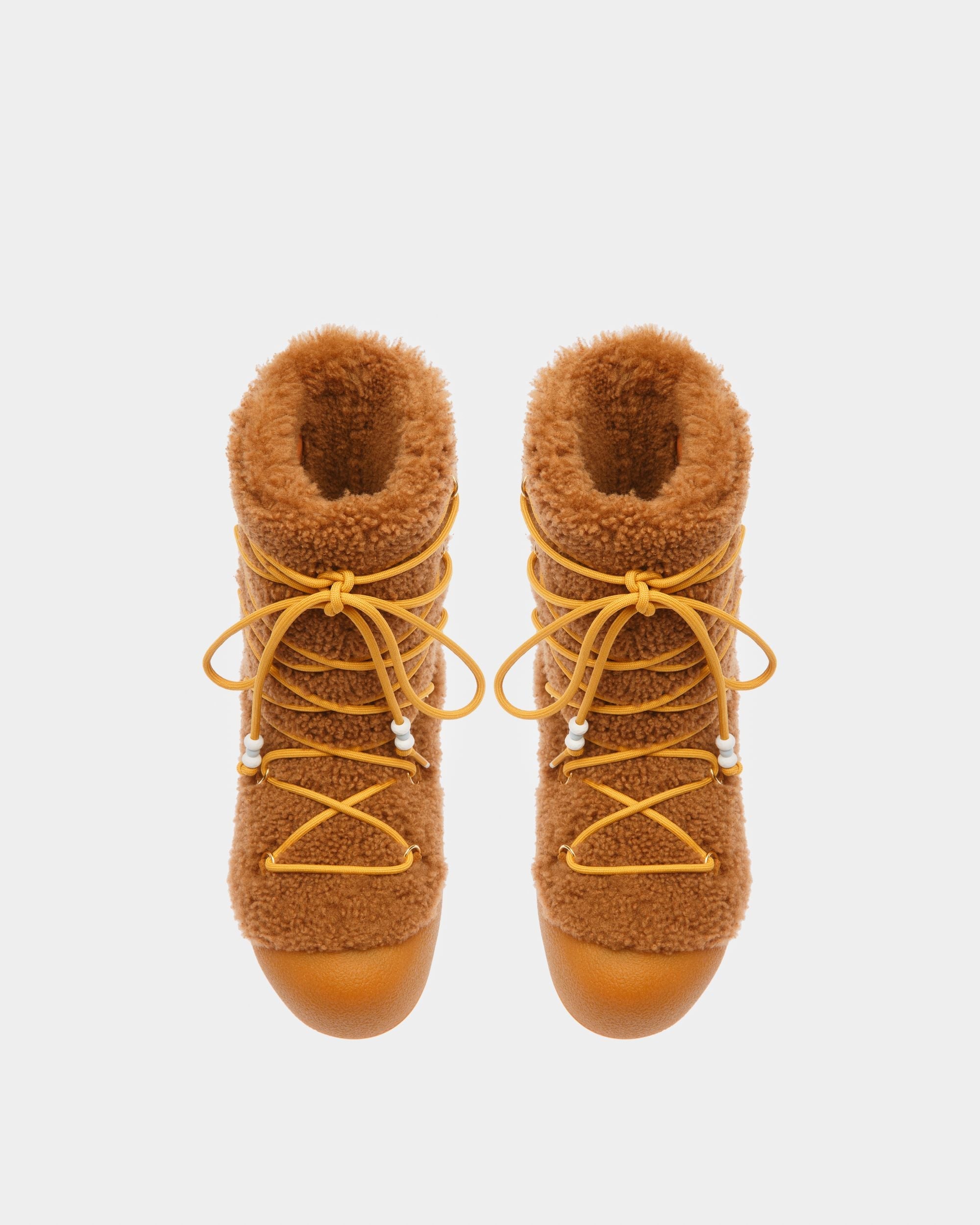 Bally Global - Corviglia Leather Booties In Camel - Marron