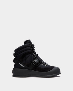 Bota Con Cordones Frei De Nailon En Negro