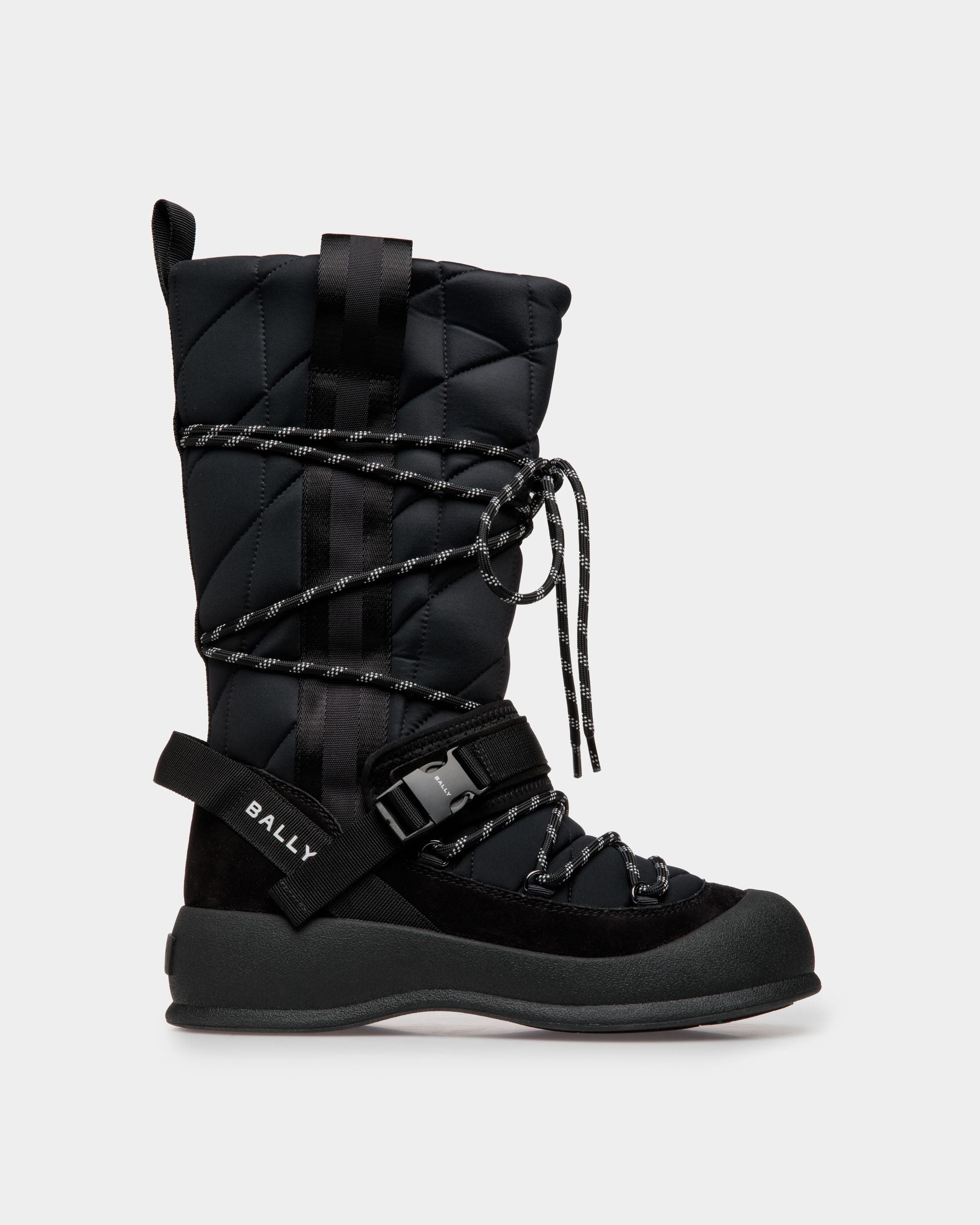 Bally Global - Frei Boot In Black Nylon - Black