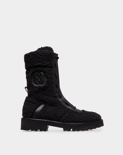 Botas Enga De Piel Negra