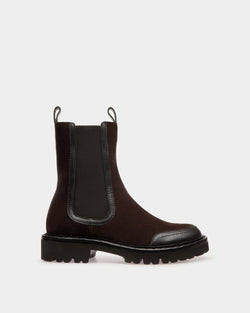 Enga Boots In Brown Leather
