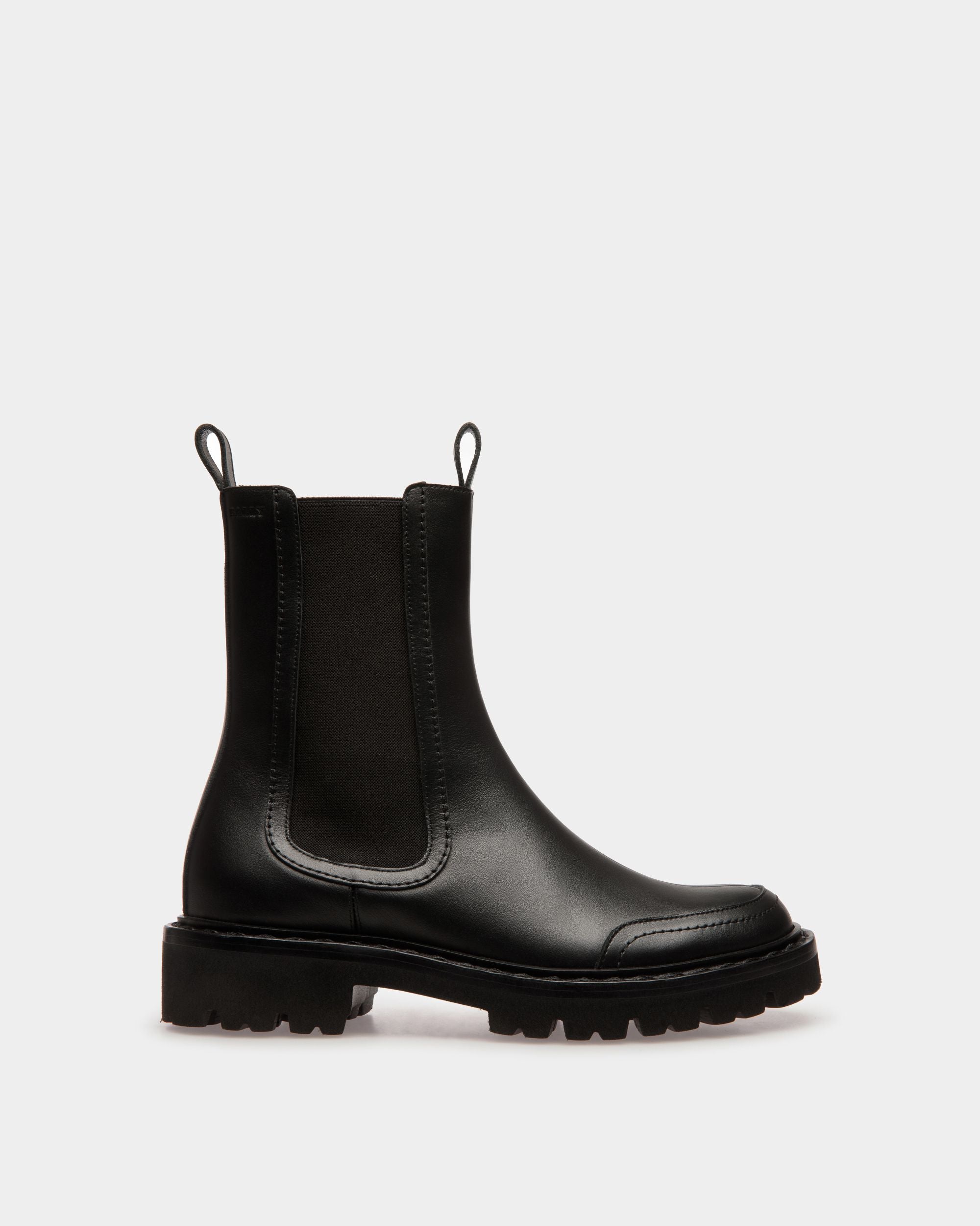 Bally Global - Enga Boots In Black Leather - Black