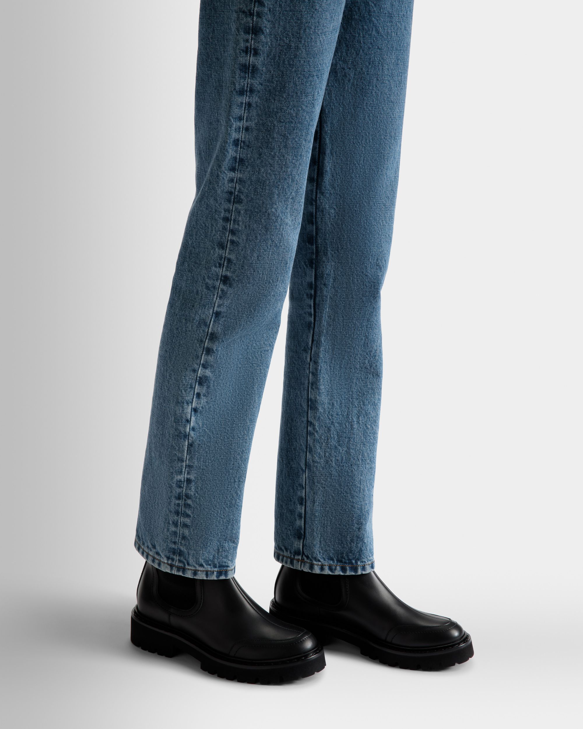 Bally Global - Enga Boots In Black Leather - Black