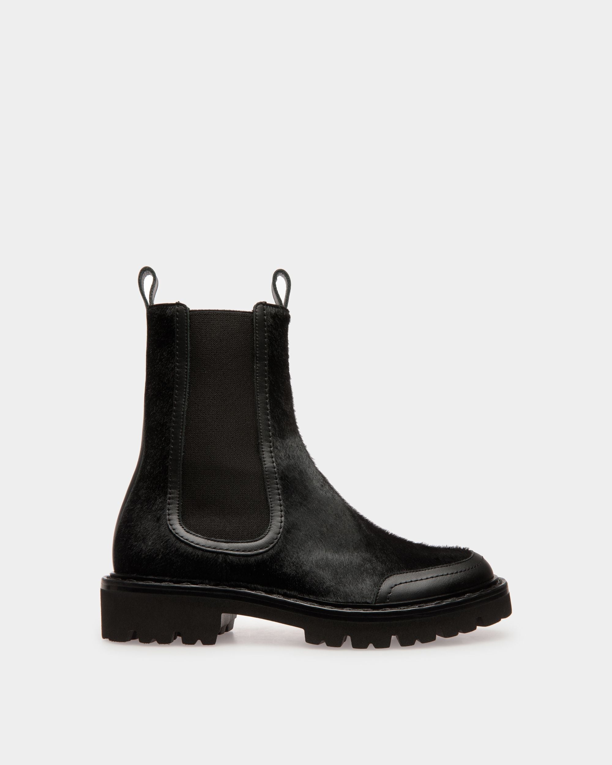 Bally Global - Bottes Enga En Cuir Noir - Noir