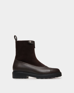 Gusto Bootie in Ebano Leather
