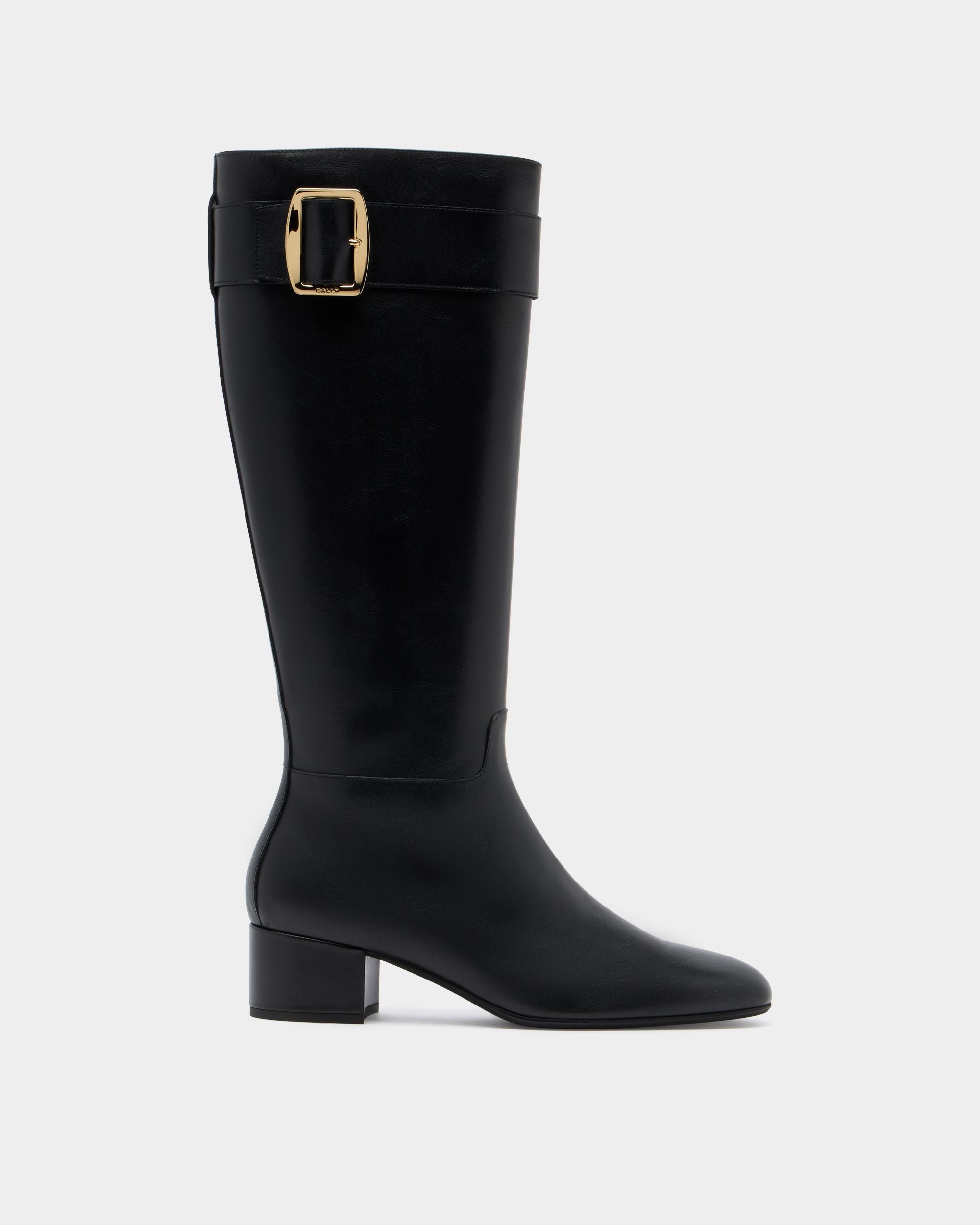 Bally Global - Bally Boucle Boot in Black Leather - Black