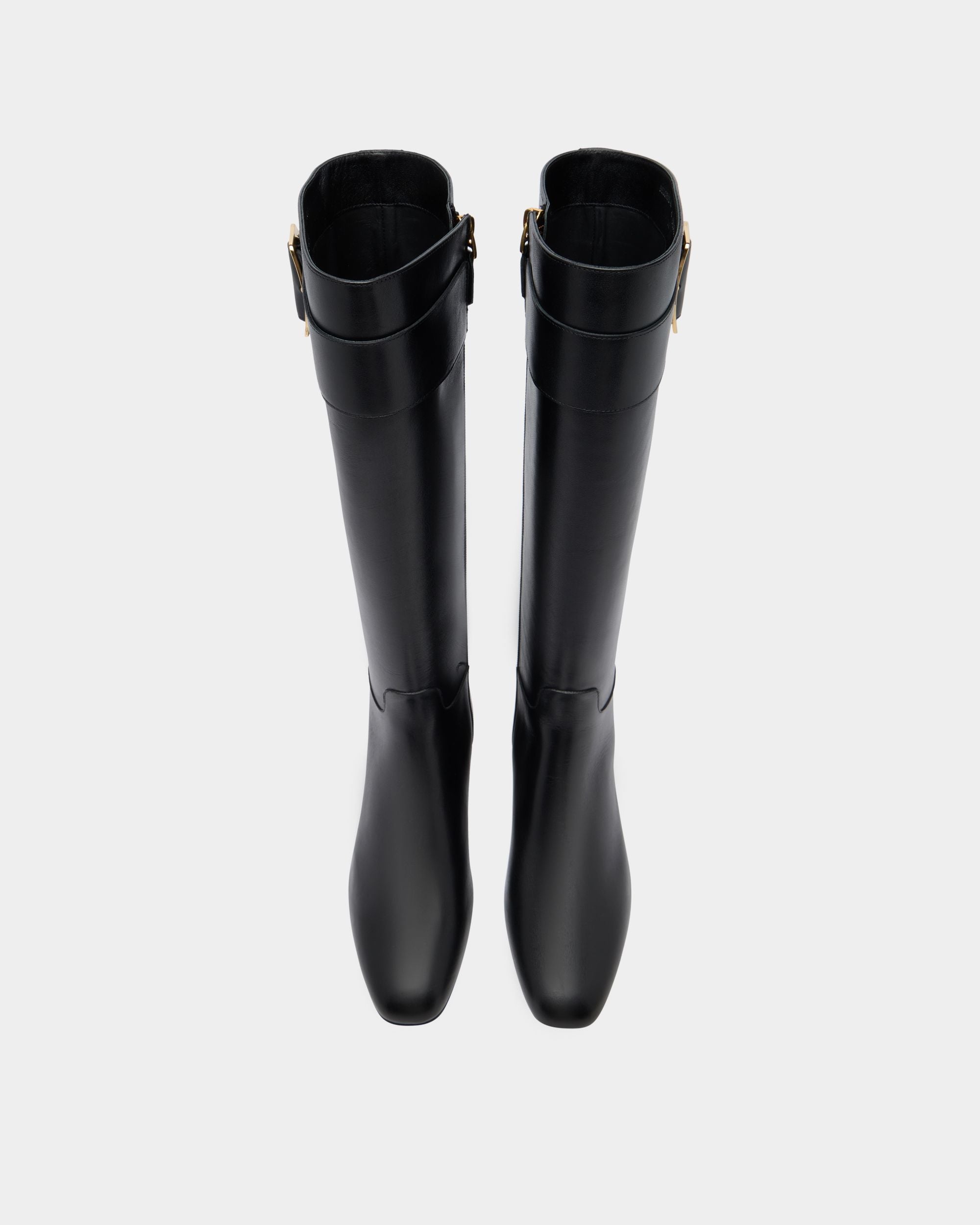 Bally Global - Bally Boucle Boot in Black Leather - Black