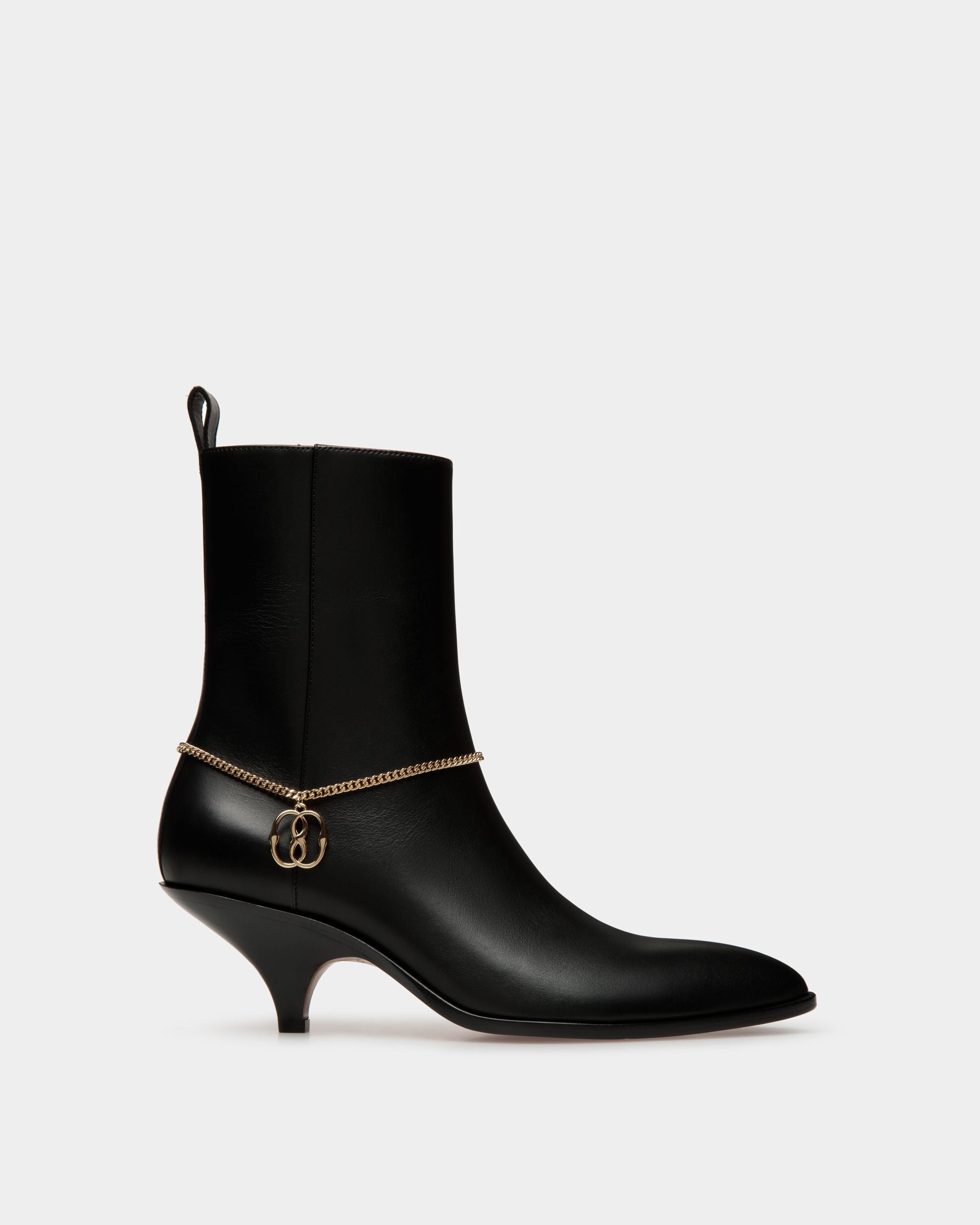 Bally Global - Bottines Laredo En cuir noir - Noir