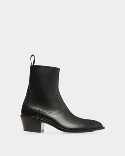 Botas Vegas De Piel Negra