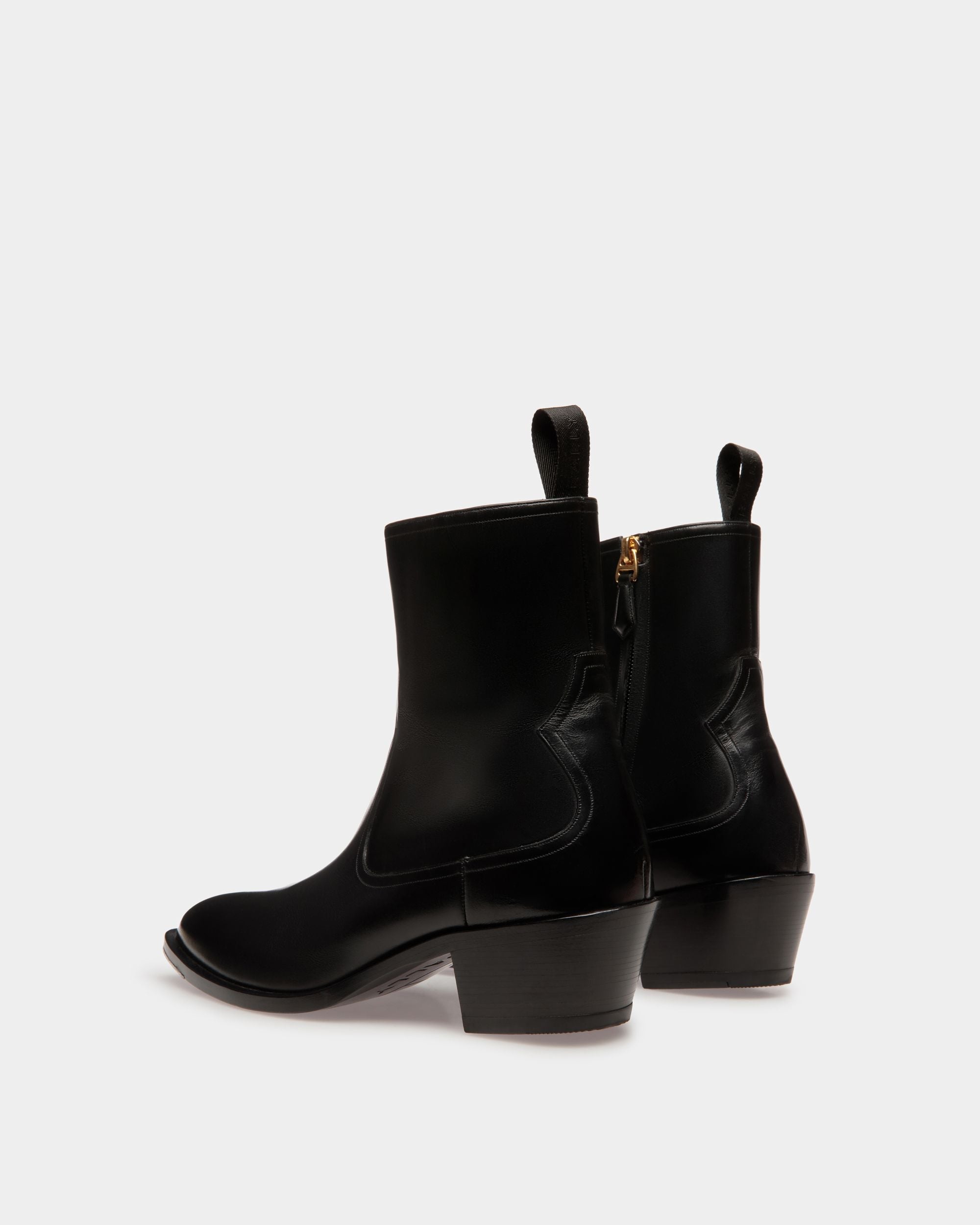 Bally Global - Botas Vegas De Piel Negra - Negro