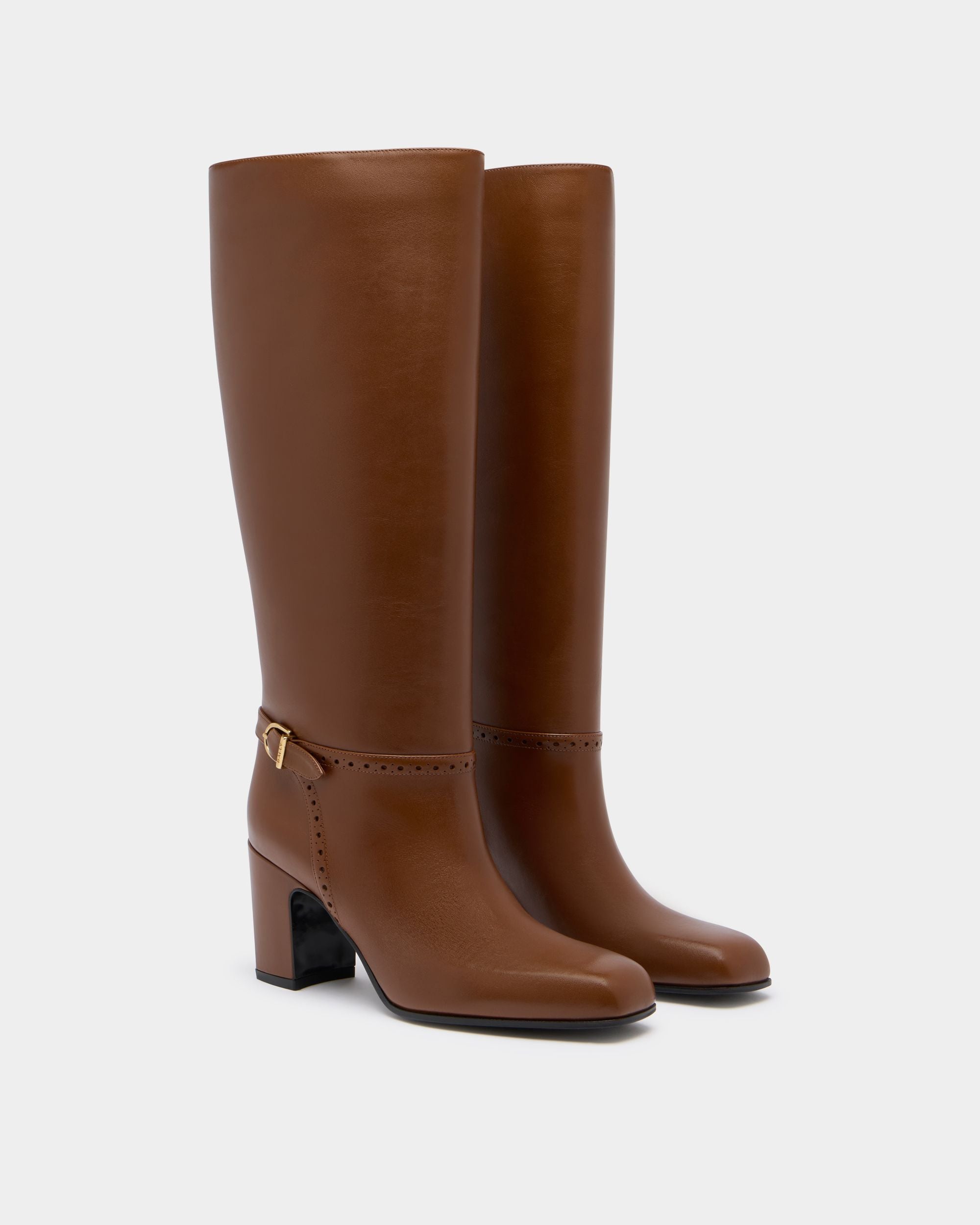 Bally Global - Eclayr Boot in Brown Leather - Brown
