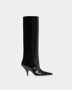 Botas Altas Katy De Piel Negra