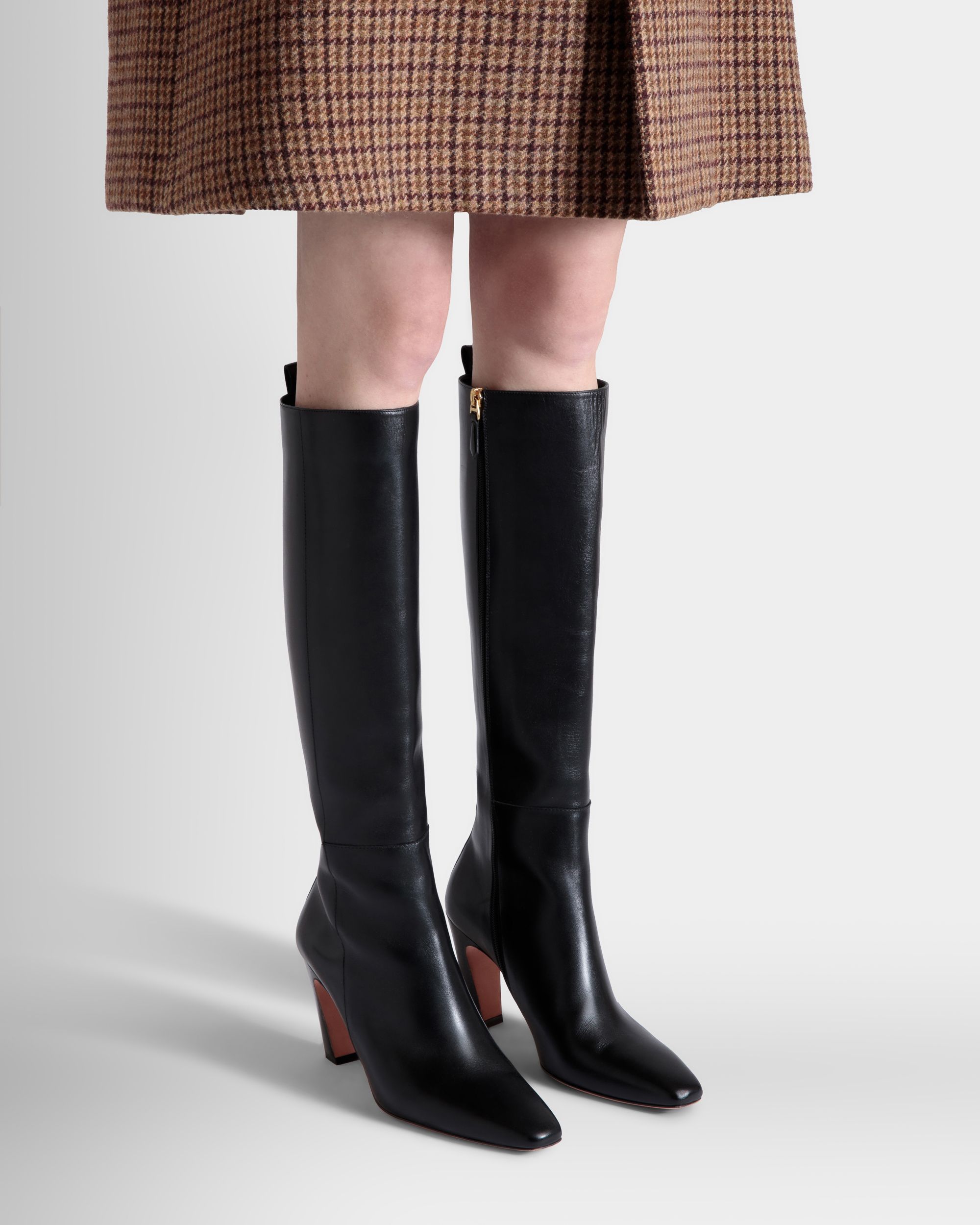 Bally Global - Botte Sylt En Cuir Noir - Noir