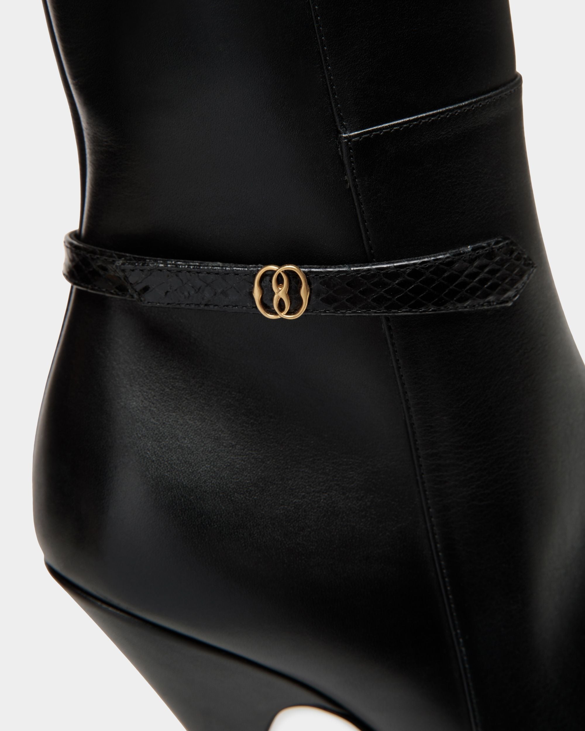 Bally Global - Botas Paulina De Piel Negra - Negro