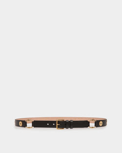Ceinture Arkle 105 cm En Cuir Noir