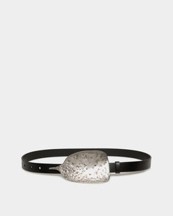 Swissness Belt in Black Leather