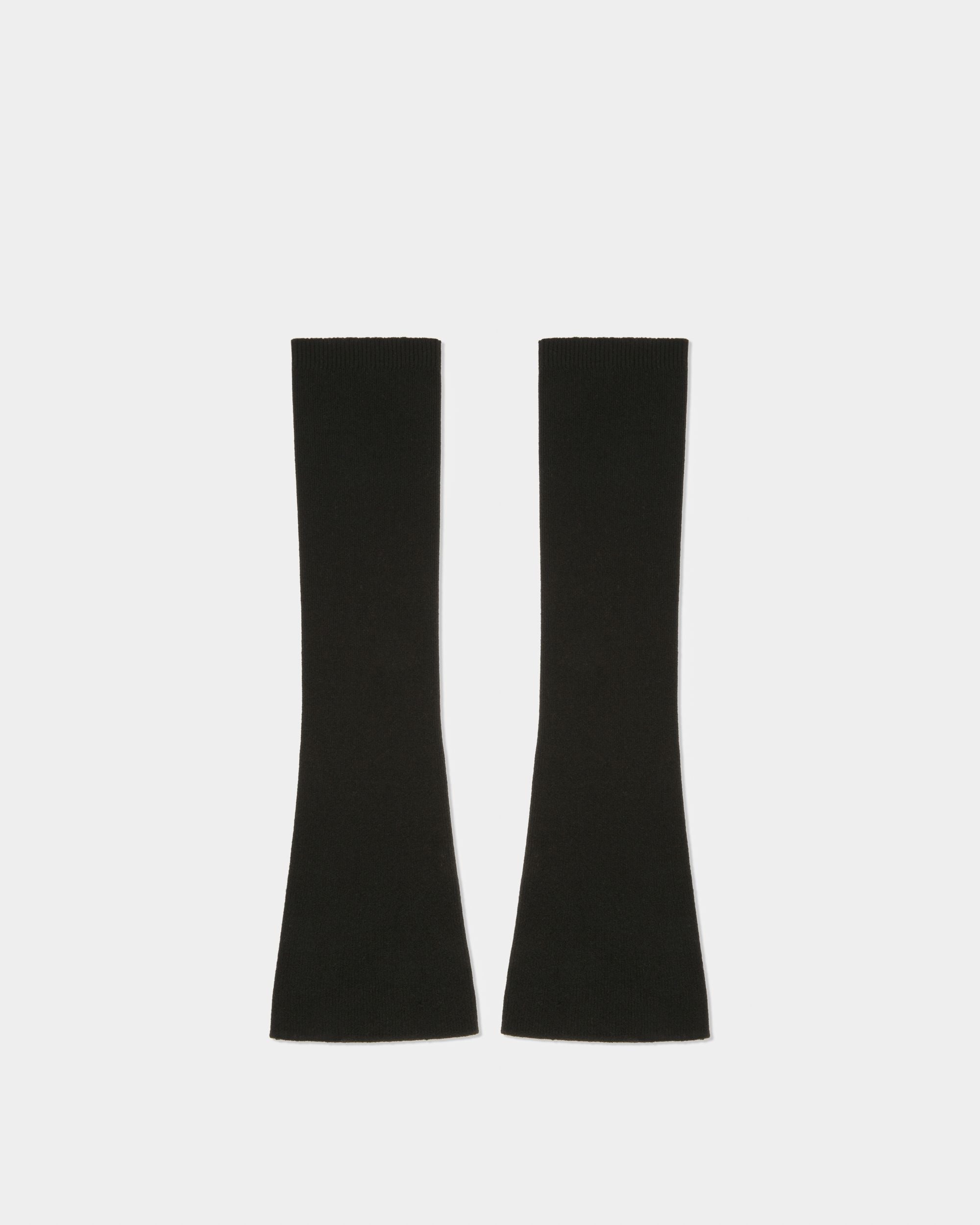 Bally Global - Curling Collection Socks In Black Cashmere - Black