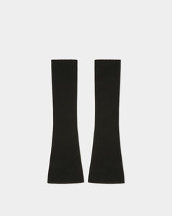 Curling Collection Socks In Black Cashmere