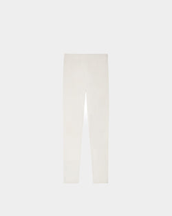 Curling Collection Pants in White Cashmere
