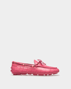 Kerbs Driver in Pink Leather