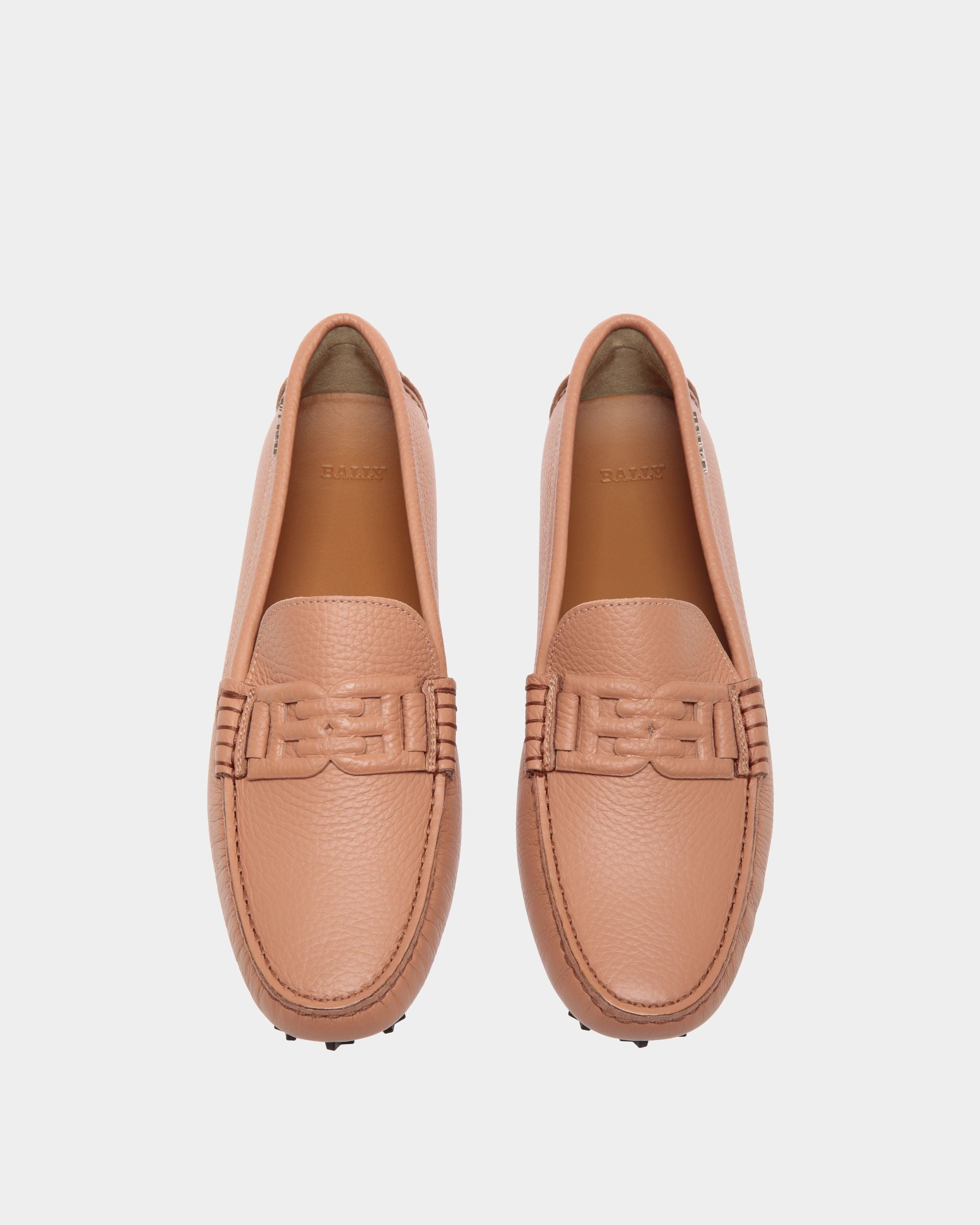 Bally Global - Lux Driver Drivers In Orange Leather - Orange