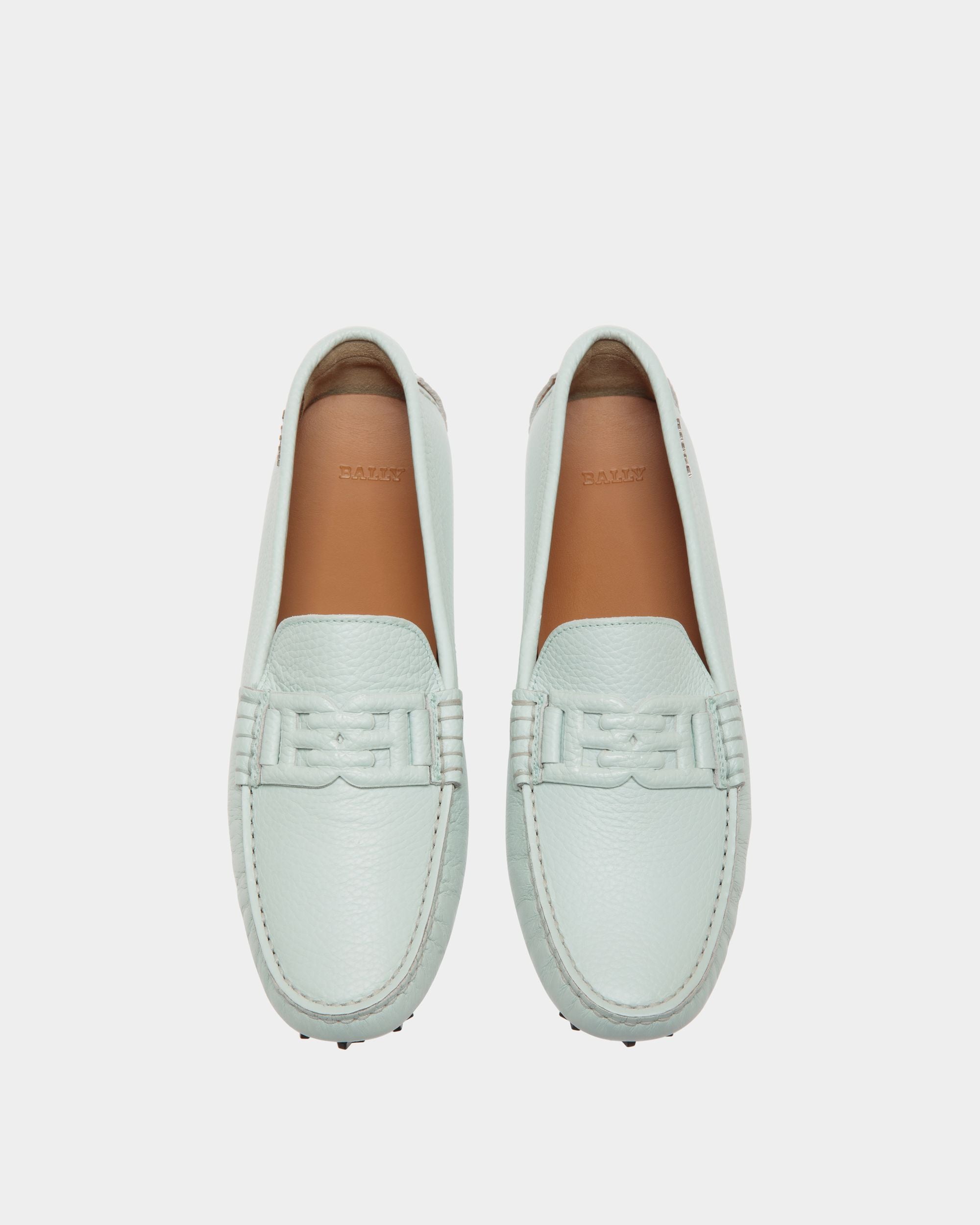 Bally Global - Lux Driver Drivers In Blue Leather - Blue