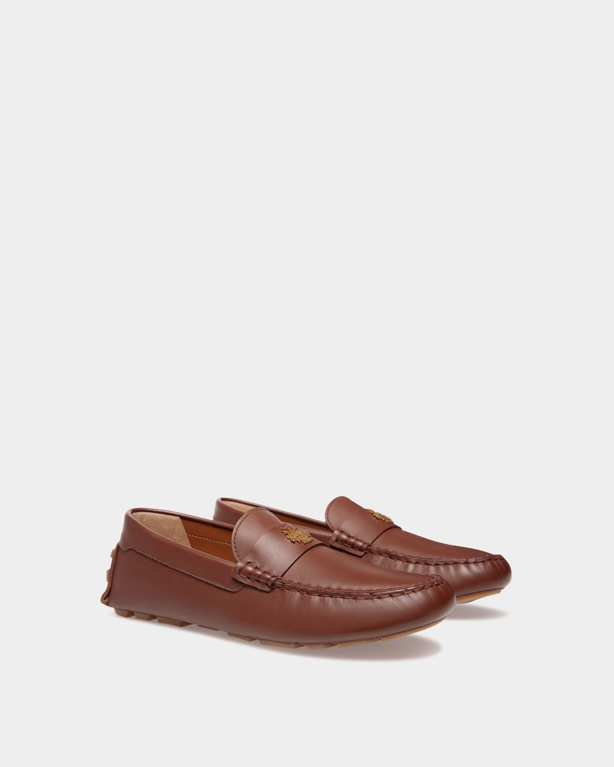 Bally Global - Kerbs Driver In Brown Leather - Brown