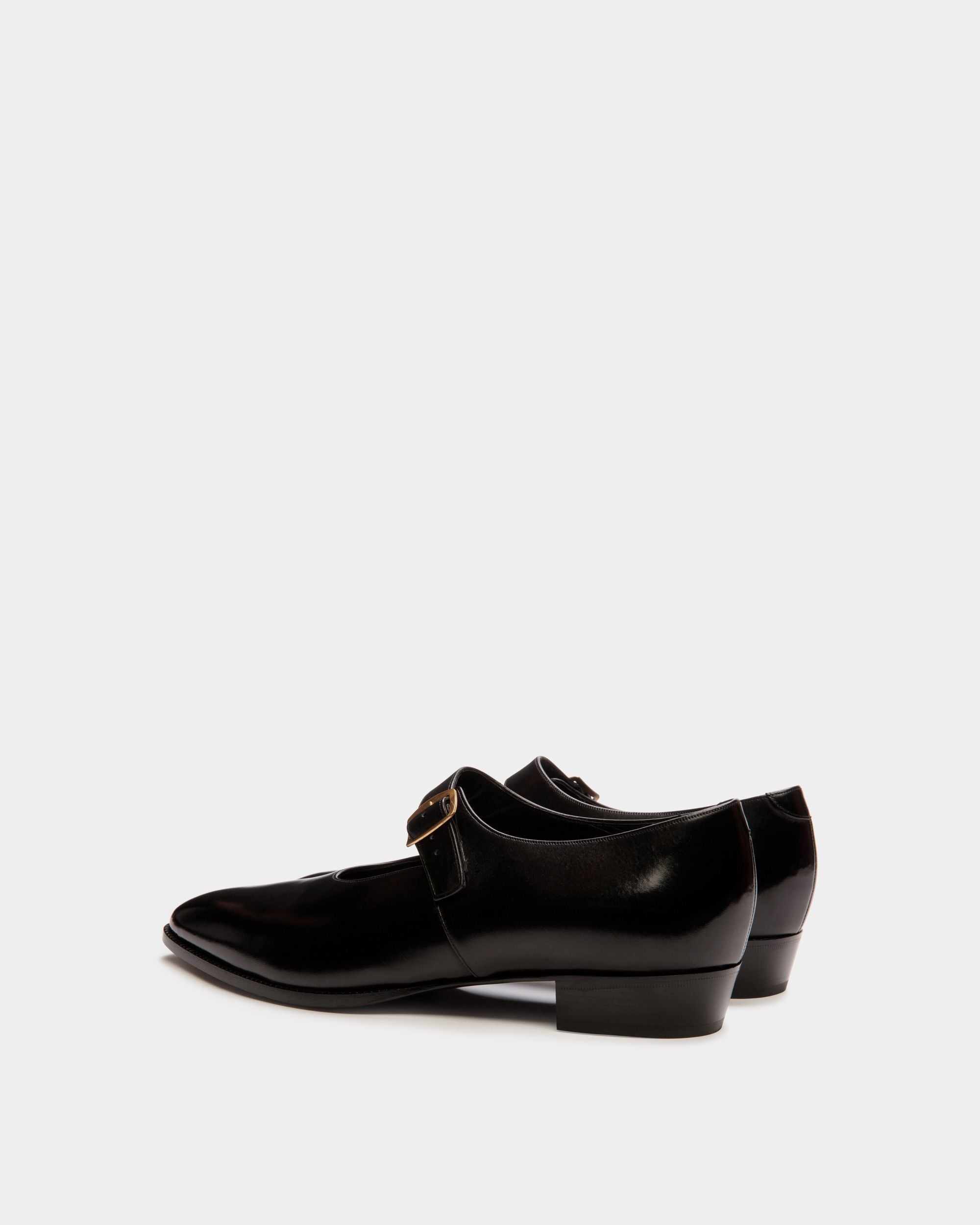 Bally Global - Baby Glendale En Cuir Noir - Noir
