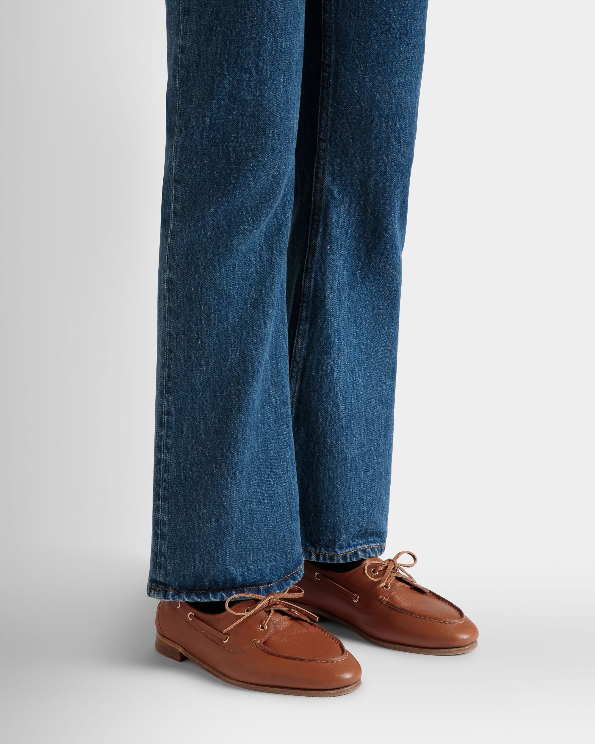 Bally Global - Plume Moccasin in Brown Leather - Brown