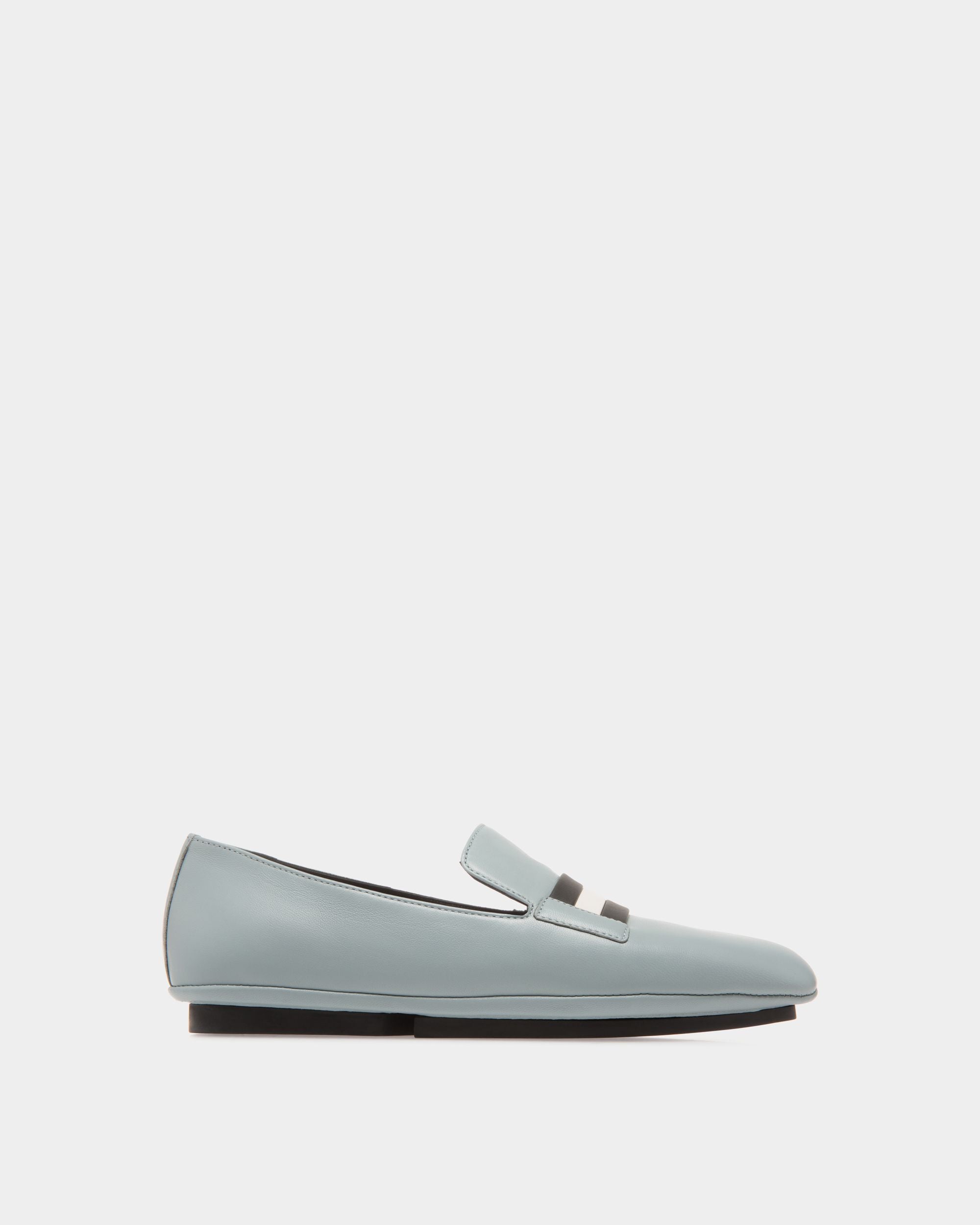 Bally Global - Slipper in Blue Leather - Blue