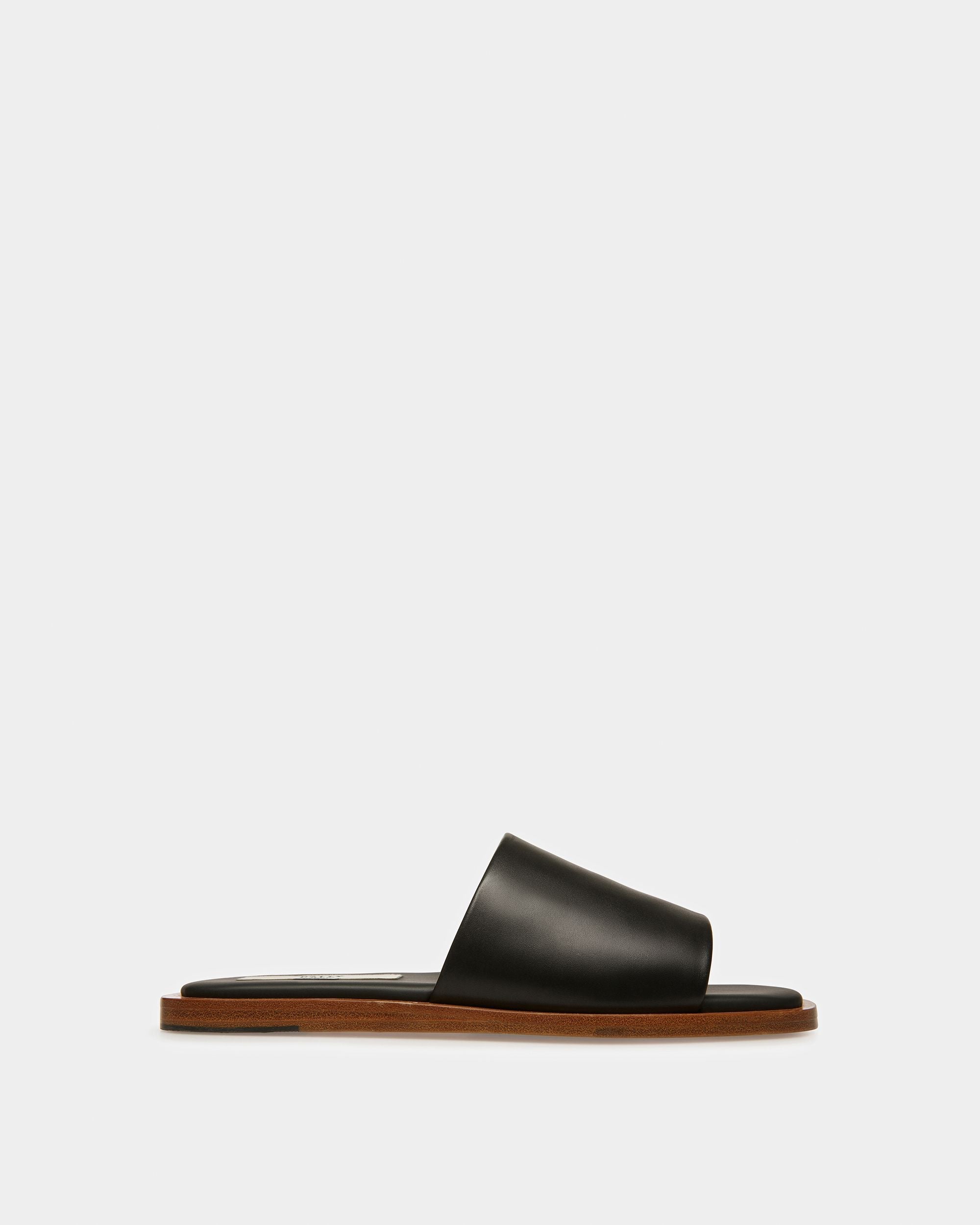 Bally Global - Sabian Leather Sandals In Black - Negro