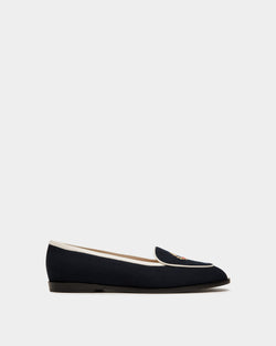 Elite Flat in Navy Blue Fabric