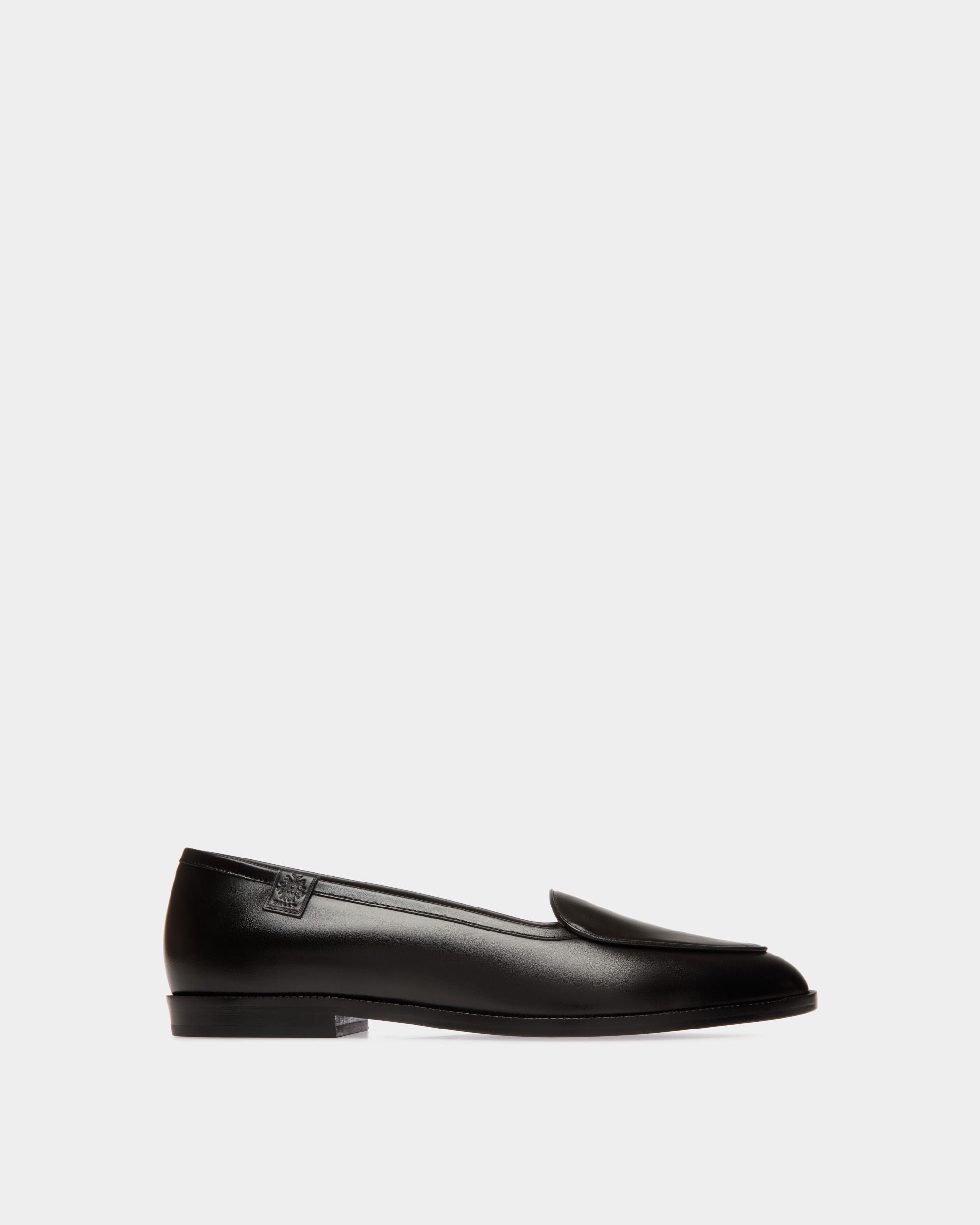 Bally Global - Elite Flat in Black Leather - Black