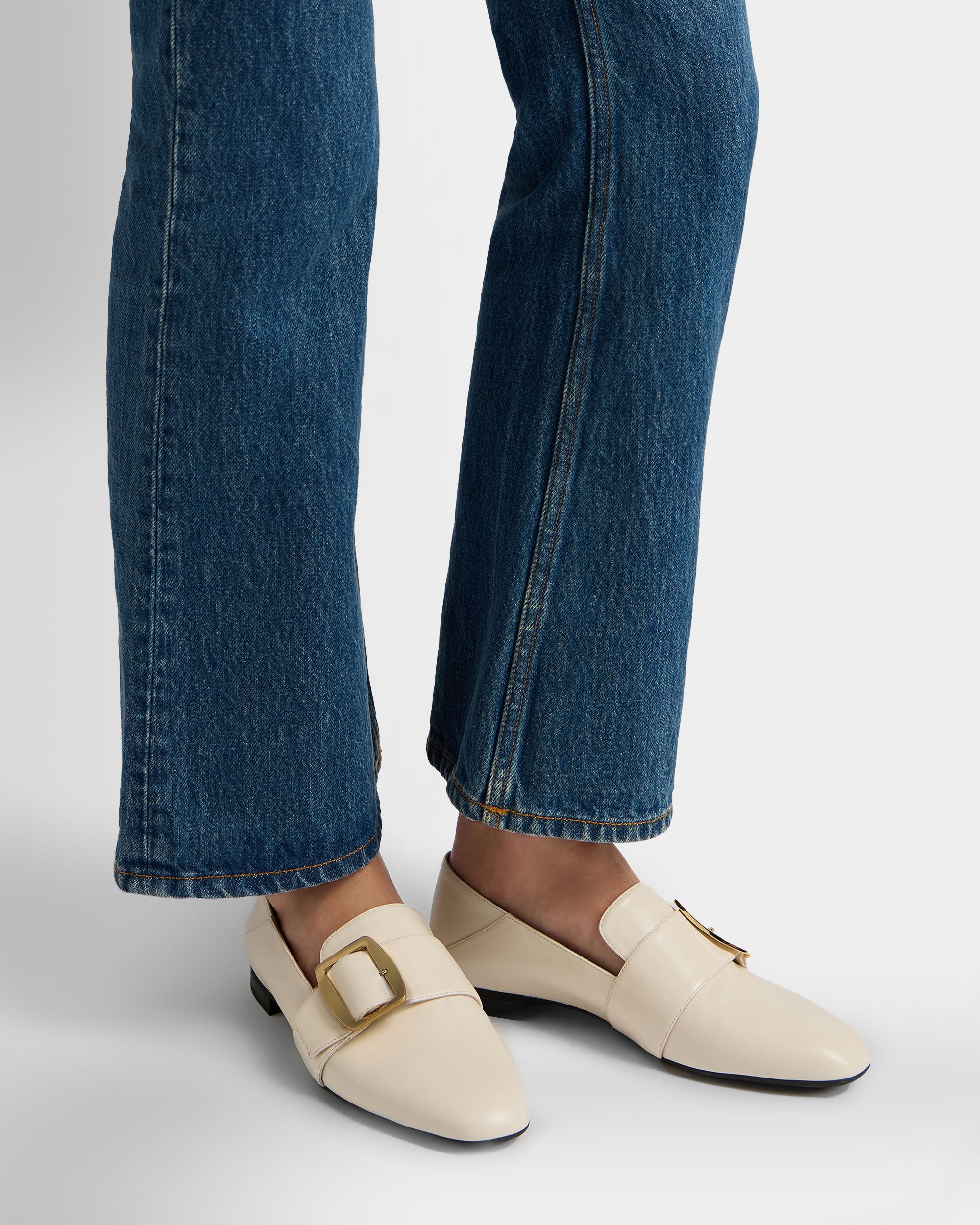 Bally Global - Bally Boucle Slipper in Ivory Leather - White