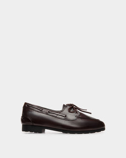 Plume Moccassin In Brown Buffalo